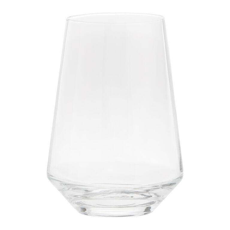 Modern Iridescent Stemless Wine Glass by World Market