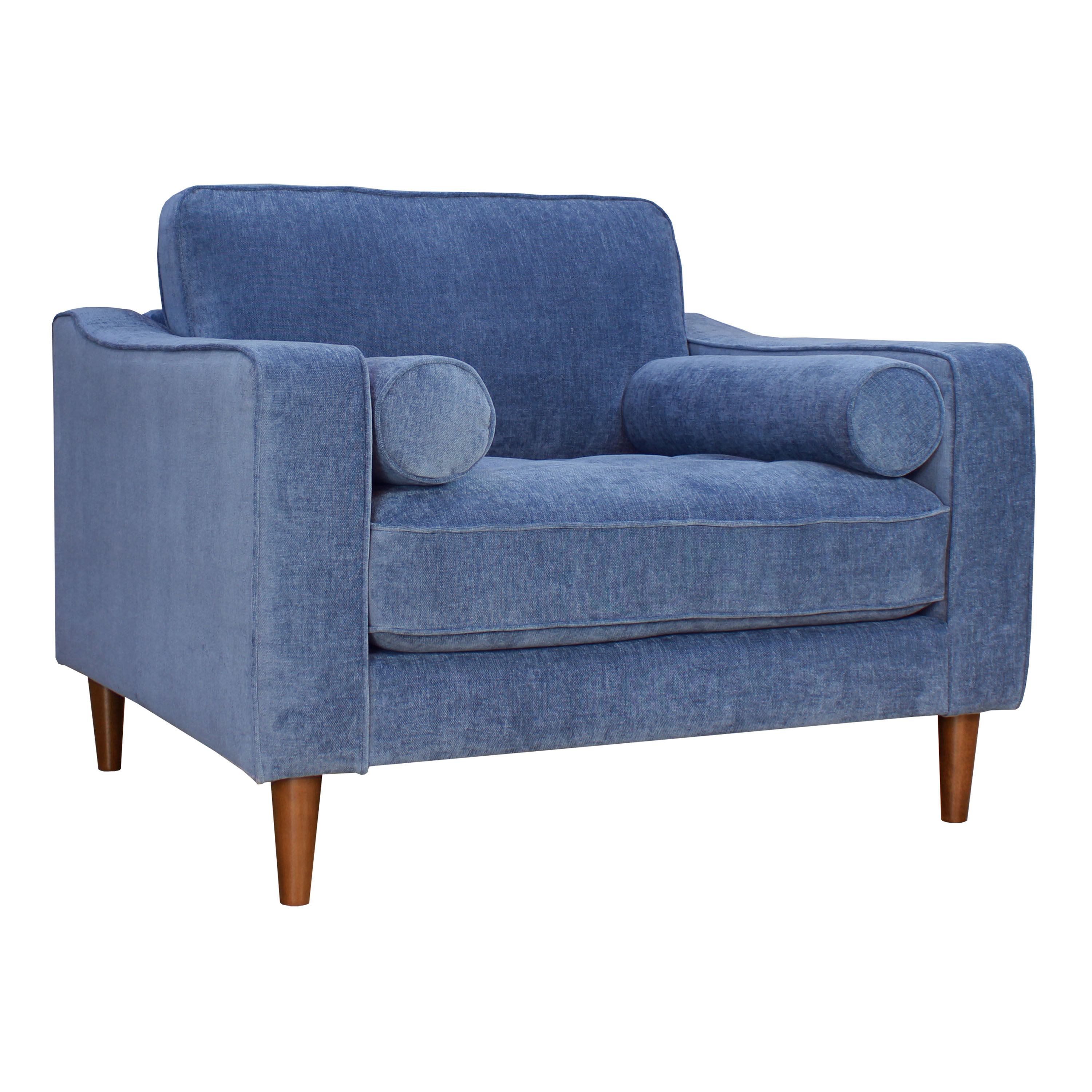 World market deals blue velvet chair