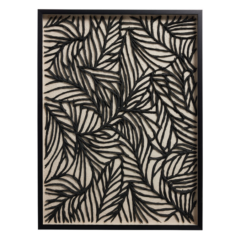 Art Nouveau Strawberries and Leaves, Dark Brown Wrapping Paper