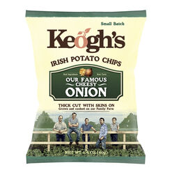 Keogh's Cheesy Onion Potato Chips Snack Size