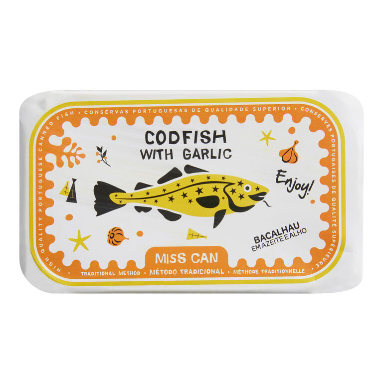 Miss Can Codfish and Garlic in Olive Oil - World Market