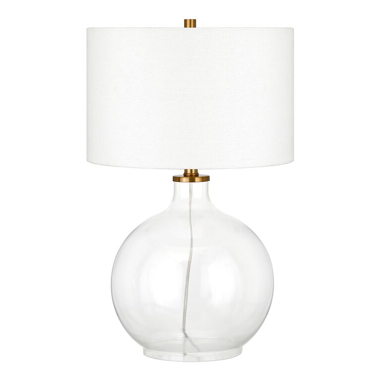 Beatrice Round Glass Table Lamp image number 1