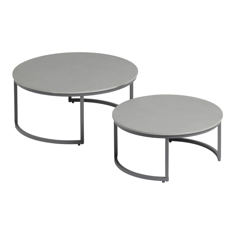 Zanotti Gray and Charcoal 4 Piece Outdoor Furniture Set image number 4