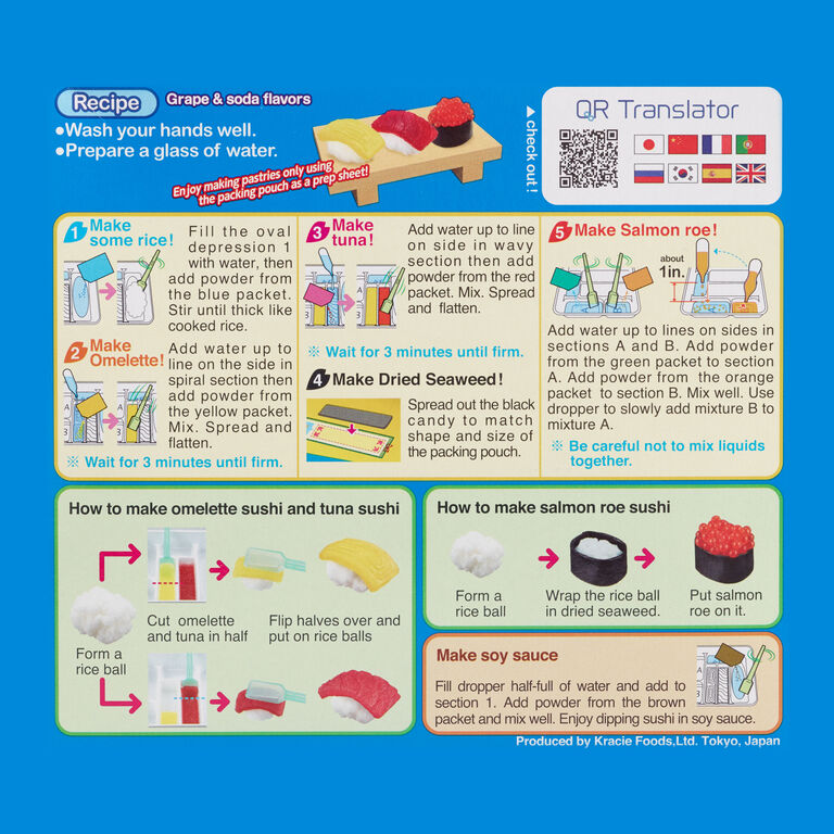 6 Interesting Japanese DIY Candy Making Kits Only Popin'Cookin' Japan  Souvenir 
