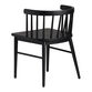 Maddsen Wood Curved Farmhouse Dining Chair Set of 2 image number 2