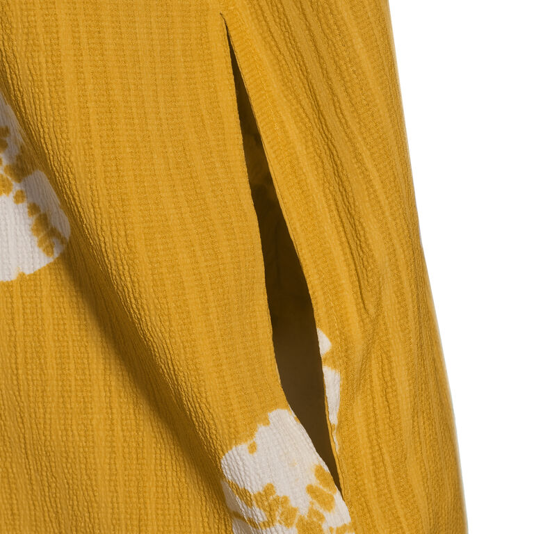 Aina Mustard Yellow Sand Dollar Jumpsuit With Pockets image number 2