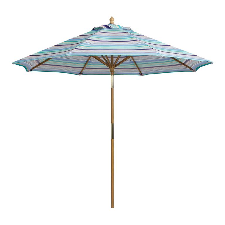 Sorrento Stripe 9 Ft Replacement Umbrella Canopy image number 3