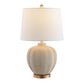 Marrla Cream and Rose Gold Table Lamp image number 2