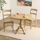 Jozy Warm Natural Wood Dining Chair Set of 2 image number 1
