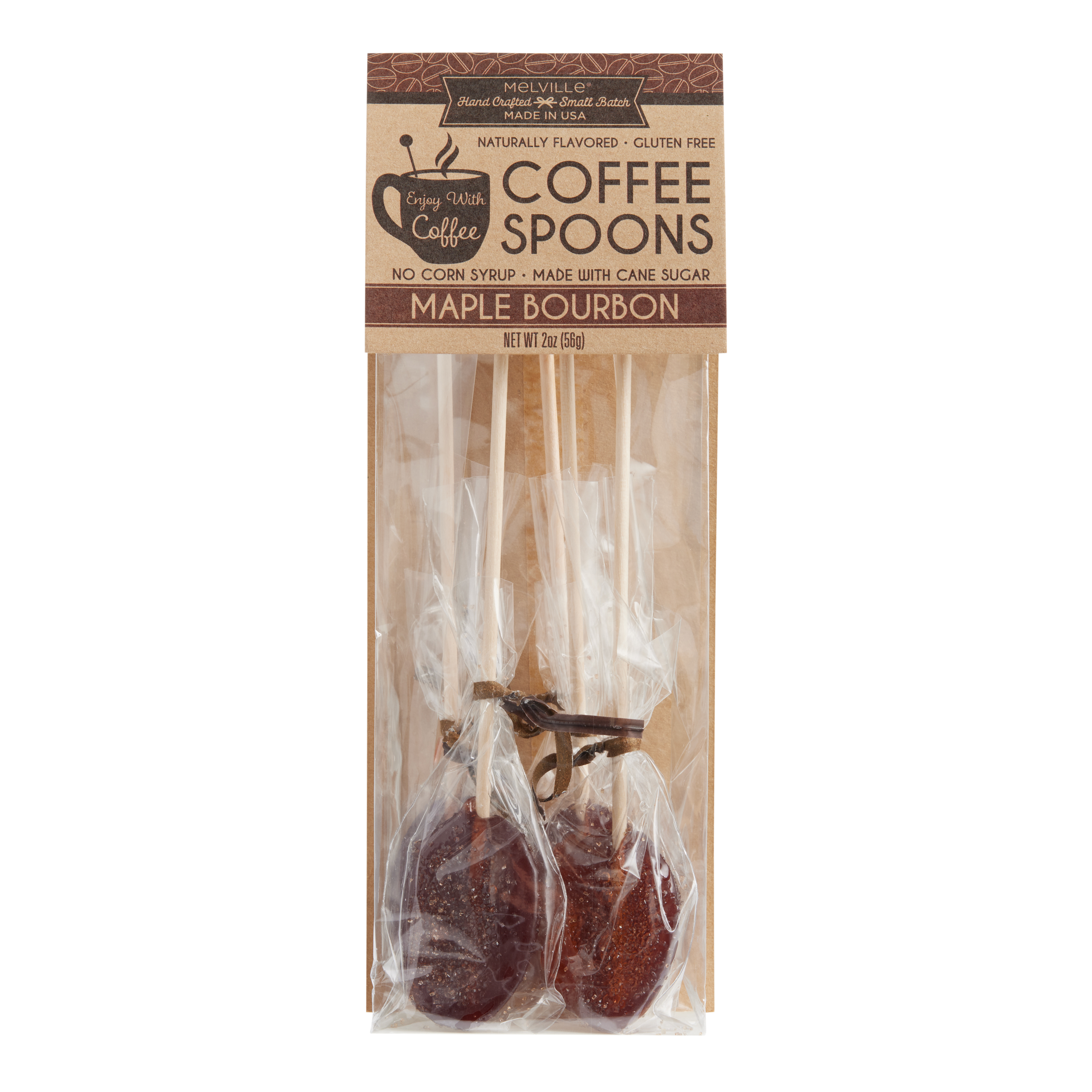 Melville Candy Gourmet Chocolate Stirrers - Naturally Flavored Hot Cocoa  Stirrers for Beverages - Peppermint, 8 Count