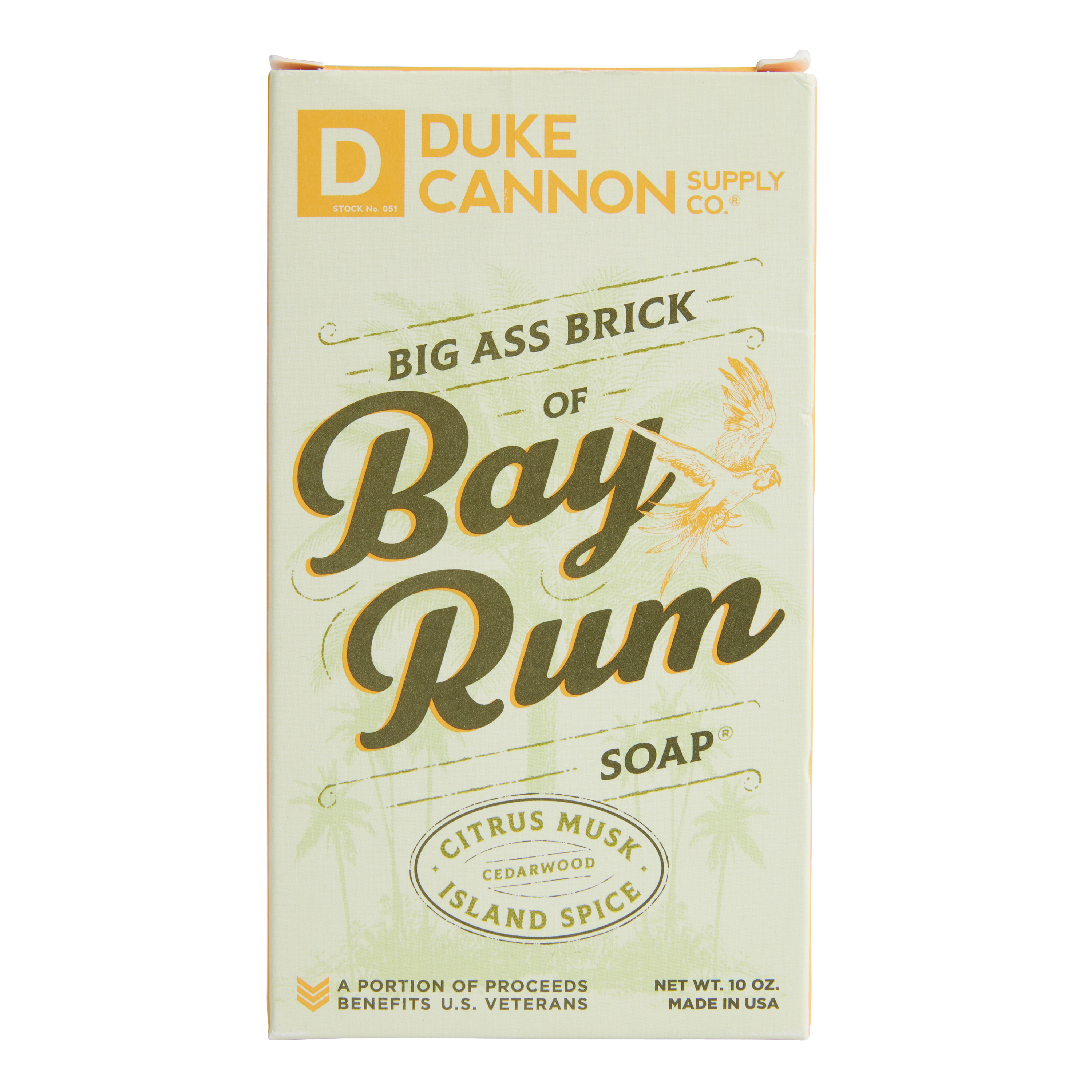 Duke Cannon Supply Co. Soap, Bay Rum - 10 oz