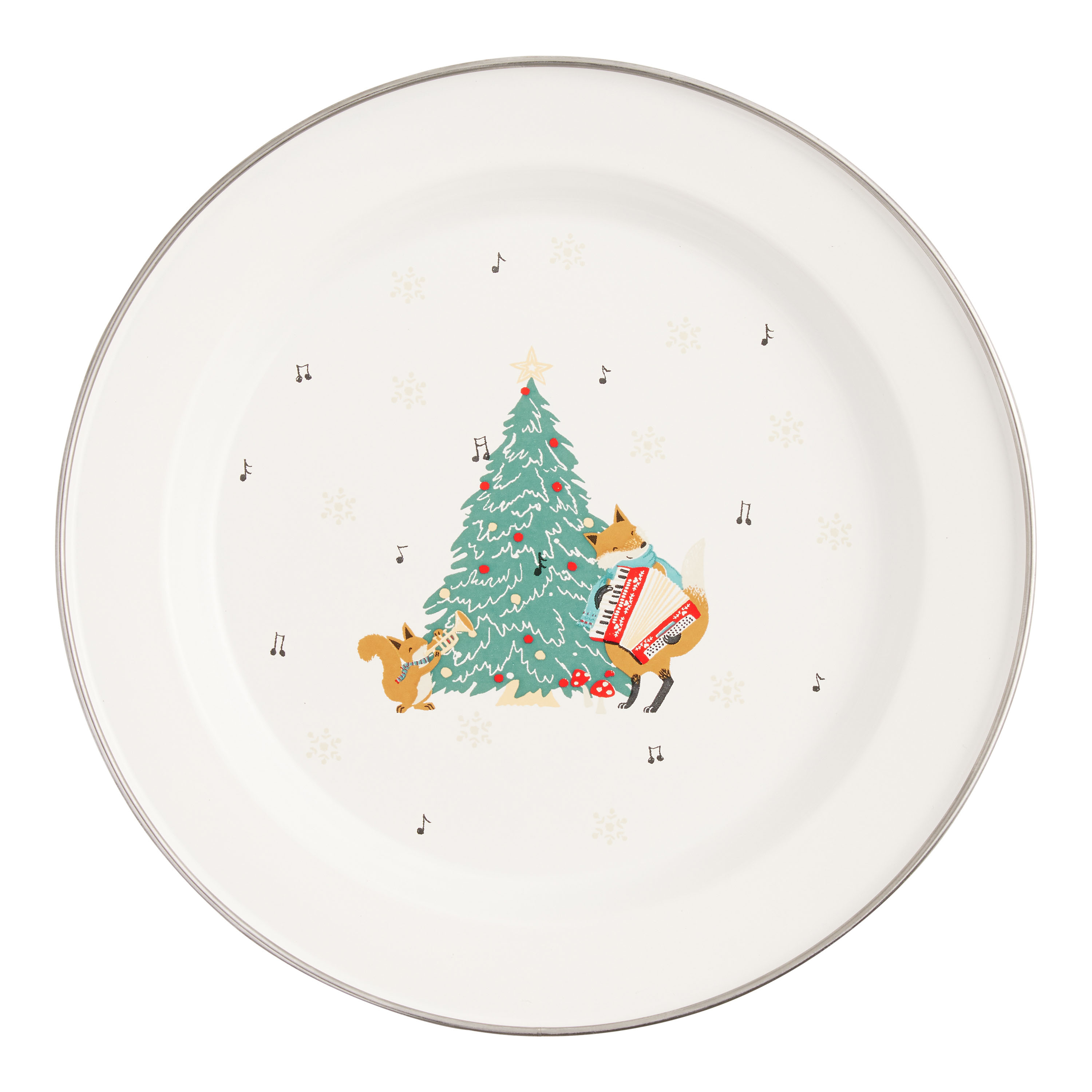 Sanrio Characters Camping Melamine Skillet Plate