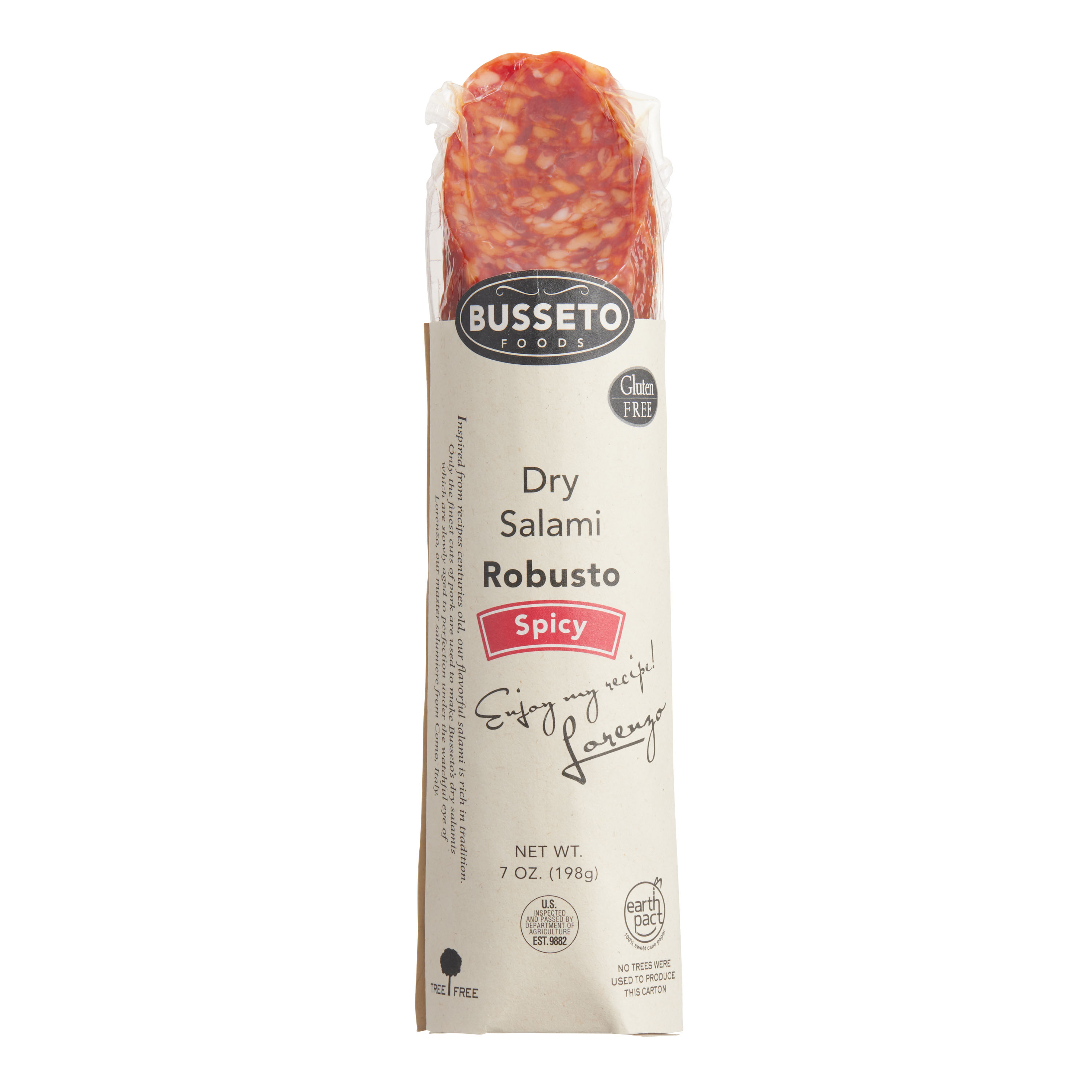 Busseto Spicy Dry Salami Chub - World Market