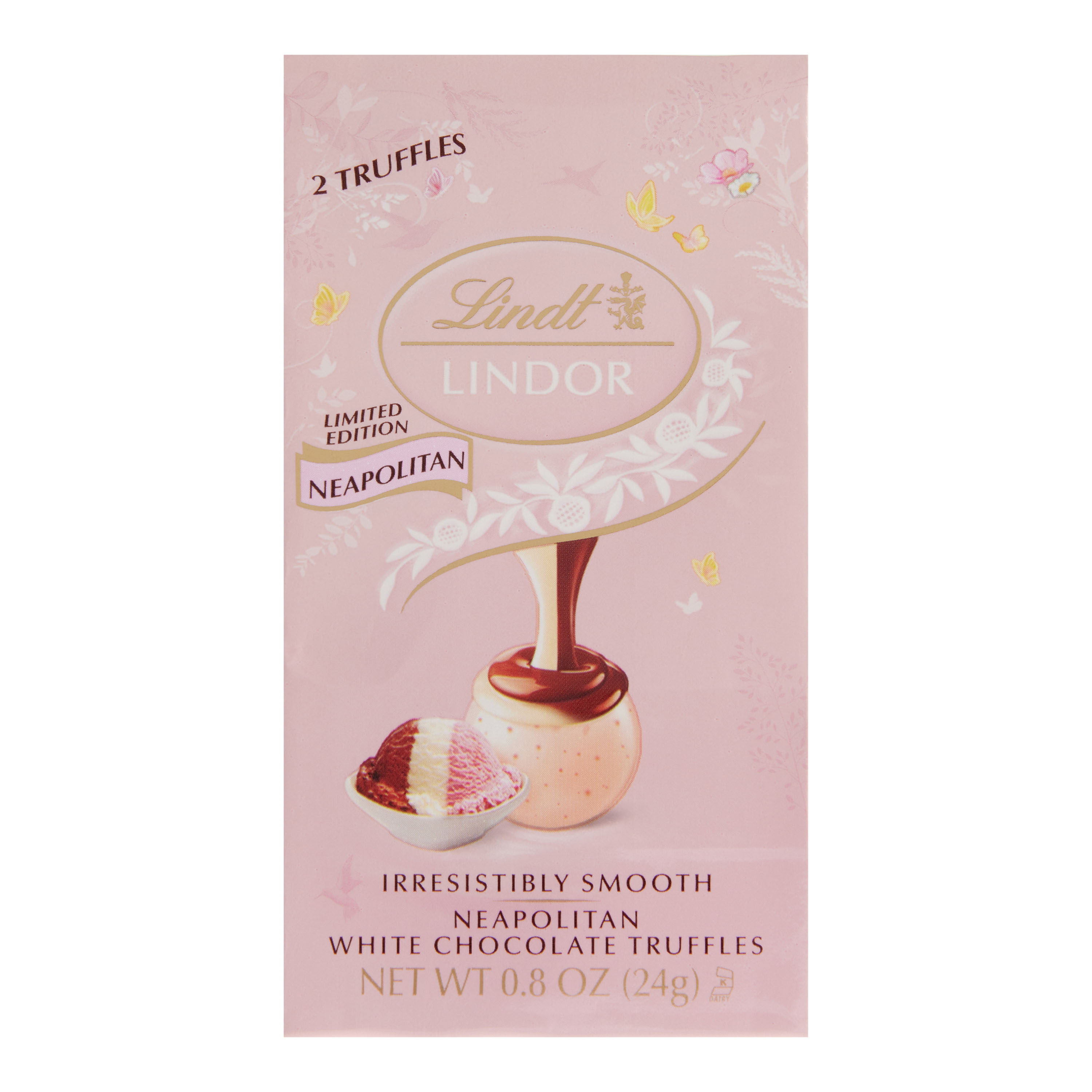 Lindt Lindor Neapolitan White Chocolate Truffle Mini Bag Set Of 4 World Market 5222