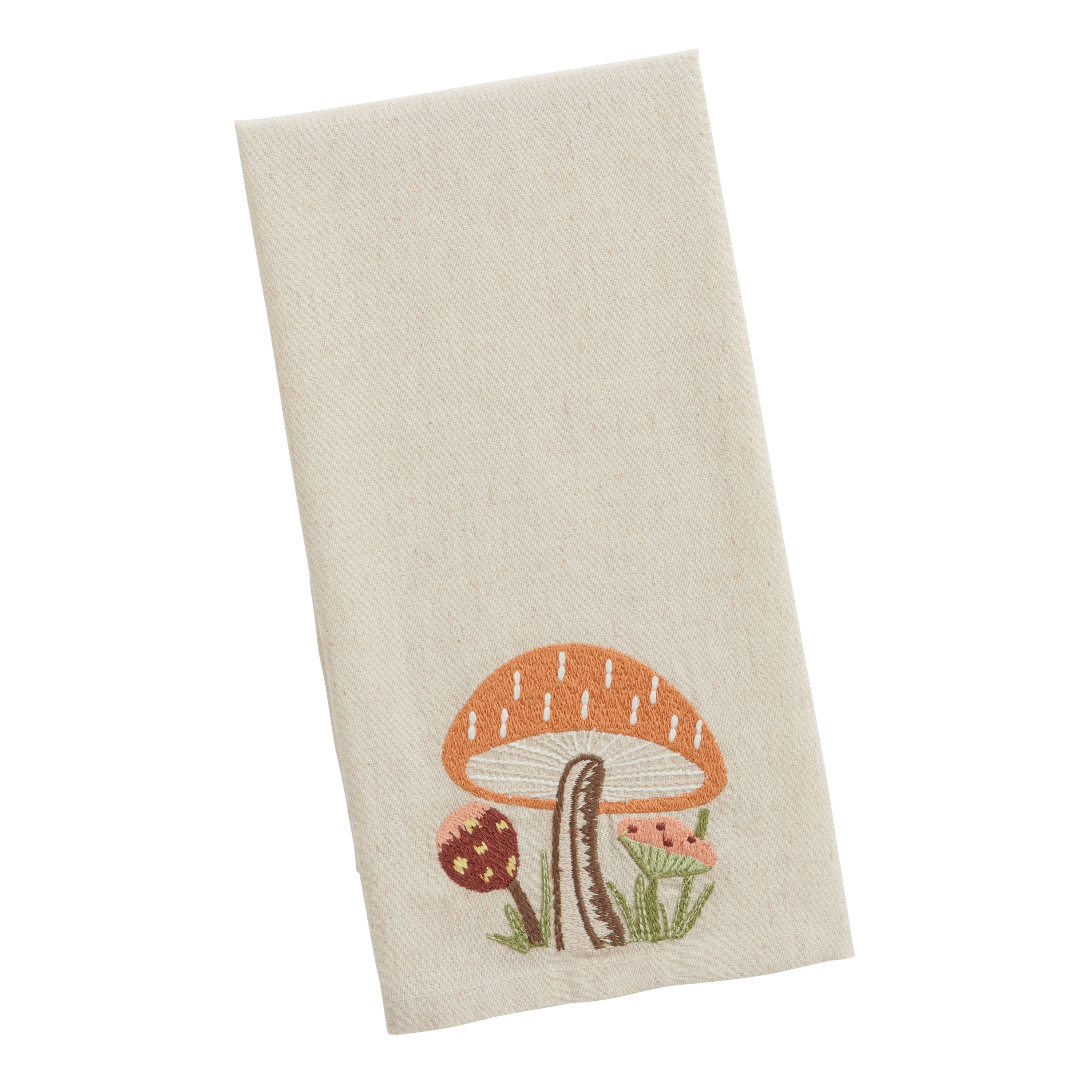 For A Well Dressed Kitchen Tea Towel, Embroidered, Bee Inspired - 1 towel