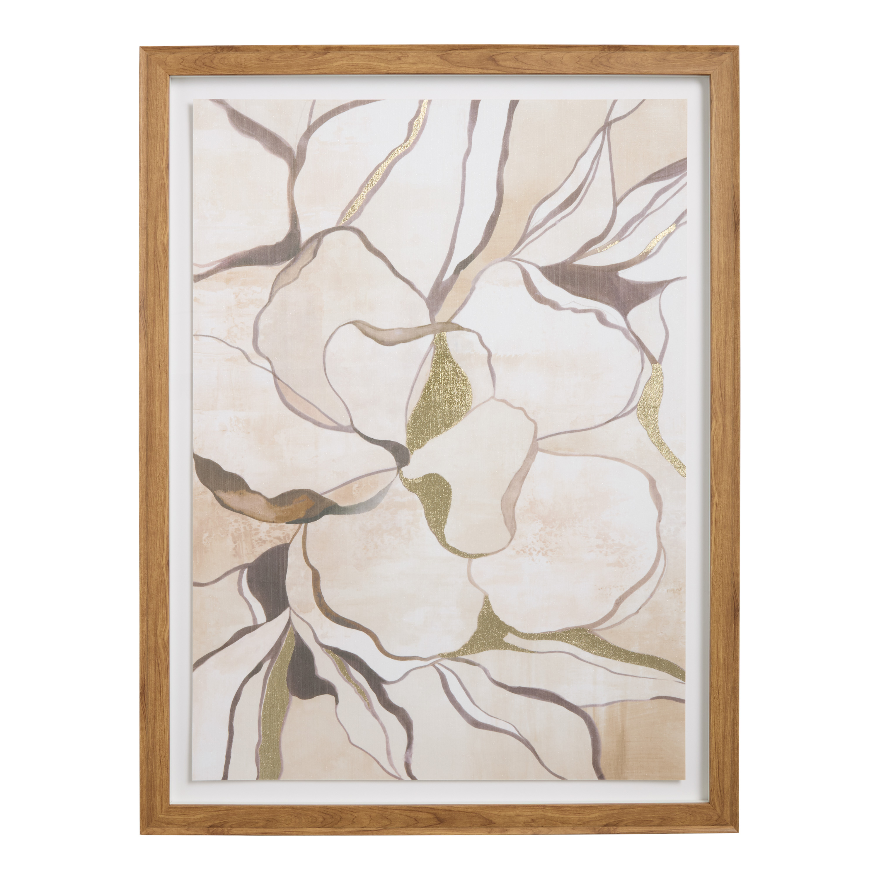 Neutral Gardens by Alex Black Framed Wall Art - World Market