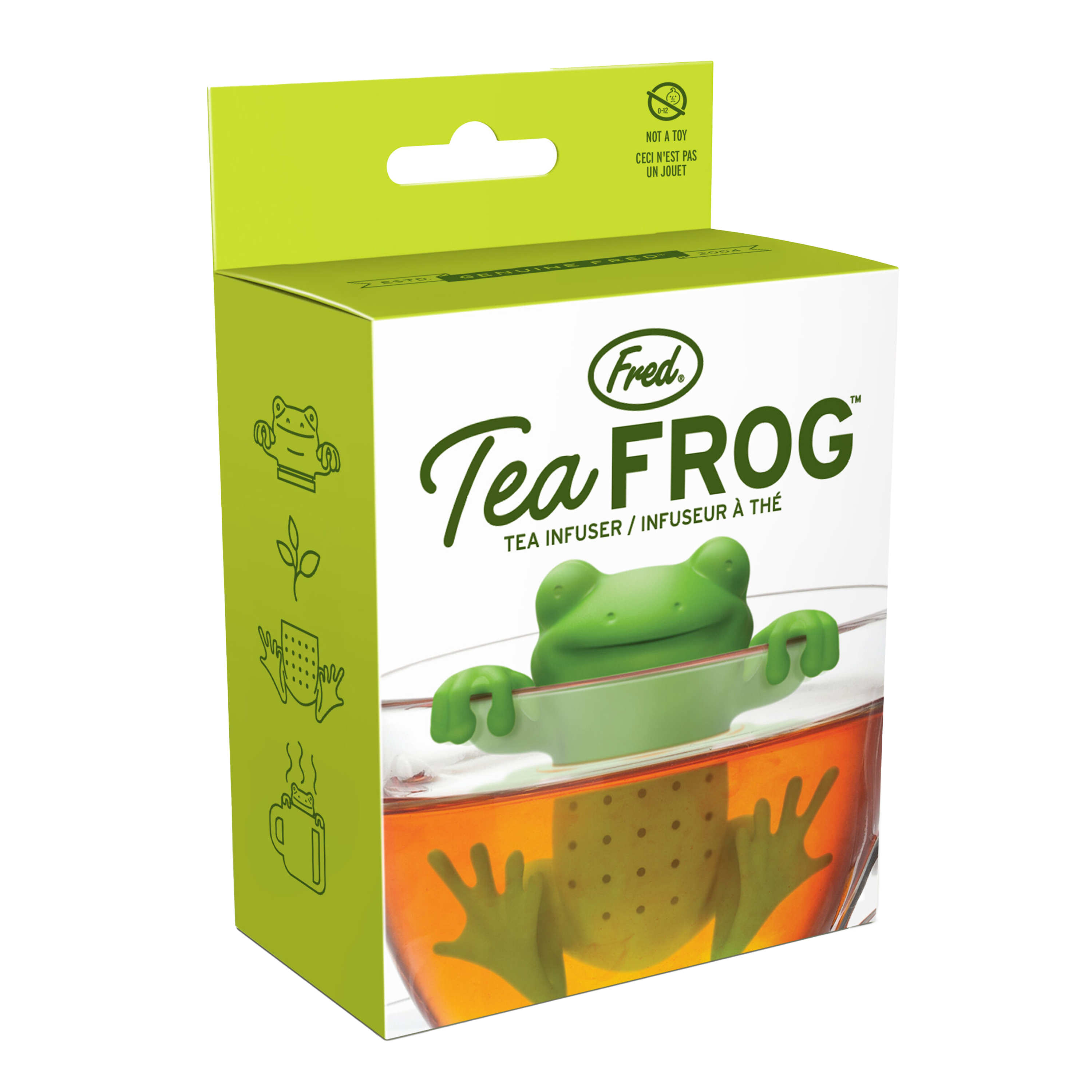 Fred and Friends Themed Silicone Tea Infusers