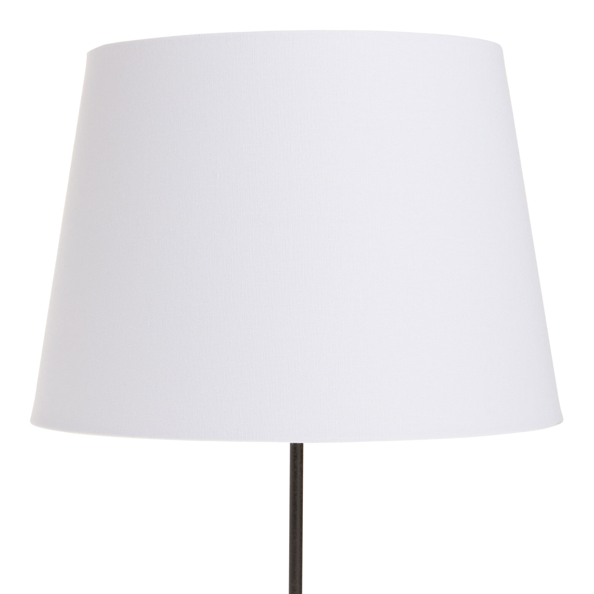 White Linen Table Lamp Shade - World Market