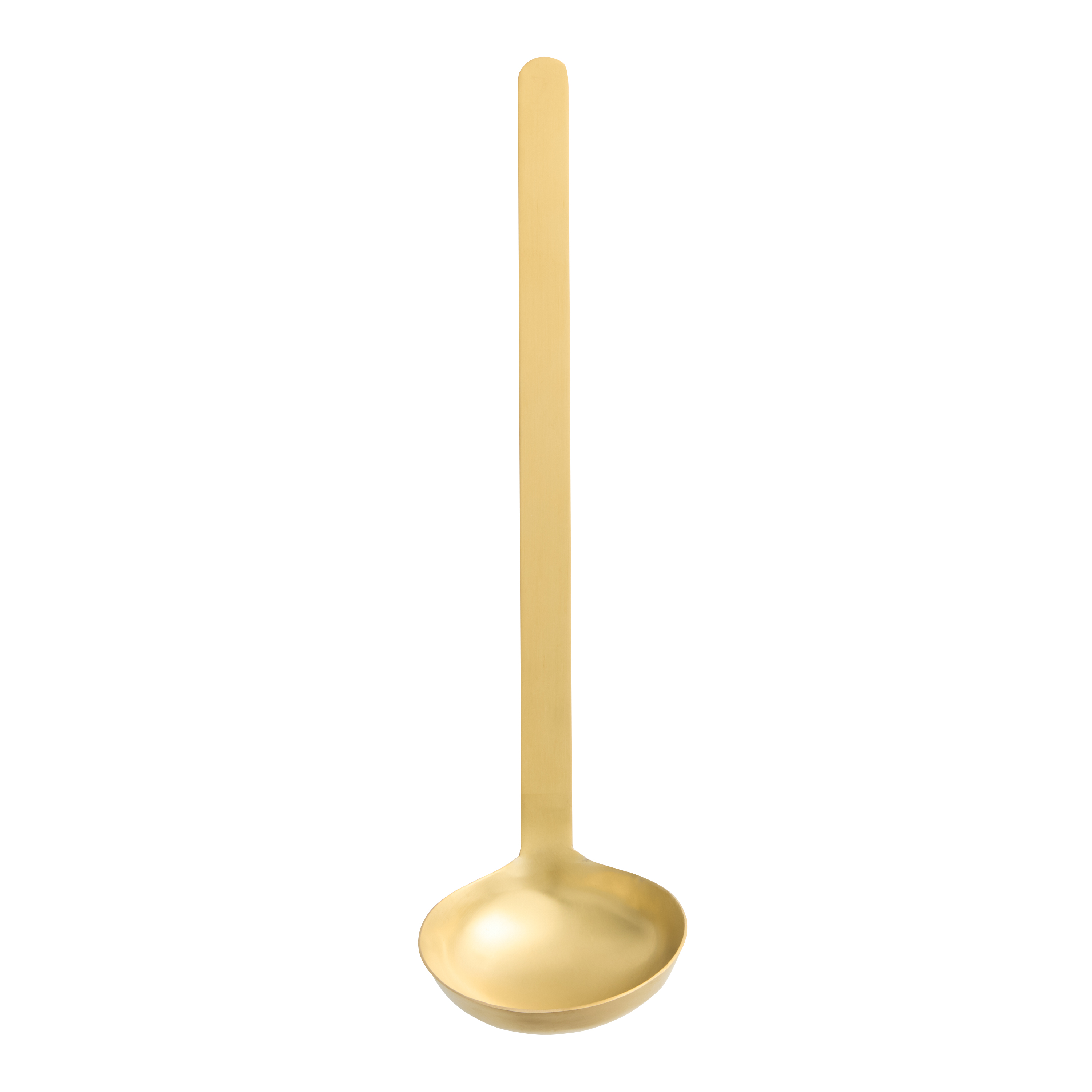 Brushed Gold Stainless Steel Ladle - World Market