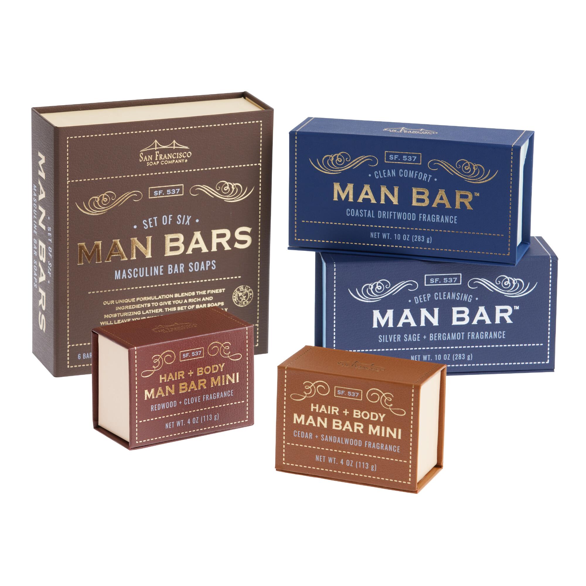 A&G Herringbone Men's Bar Soap by World Market