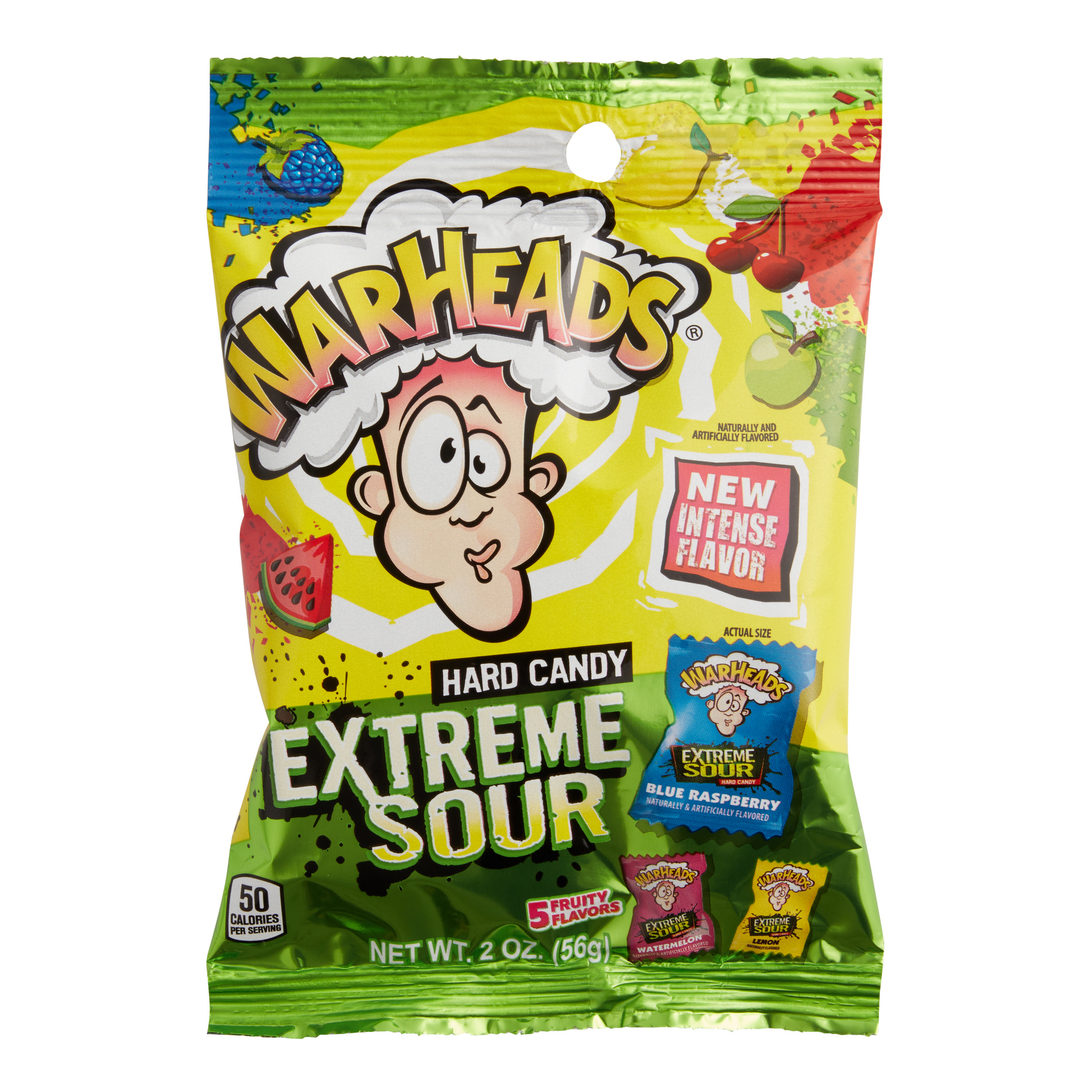 Warheads Extreme Sour Hard Candy Set of 3 - World Market