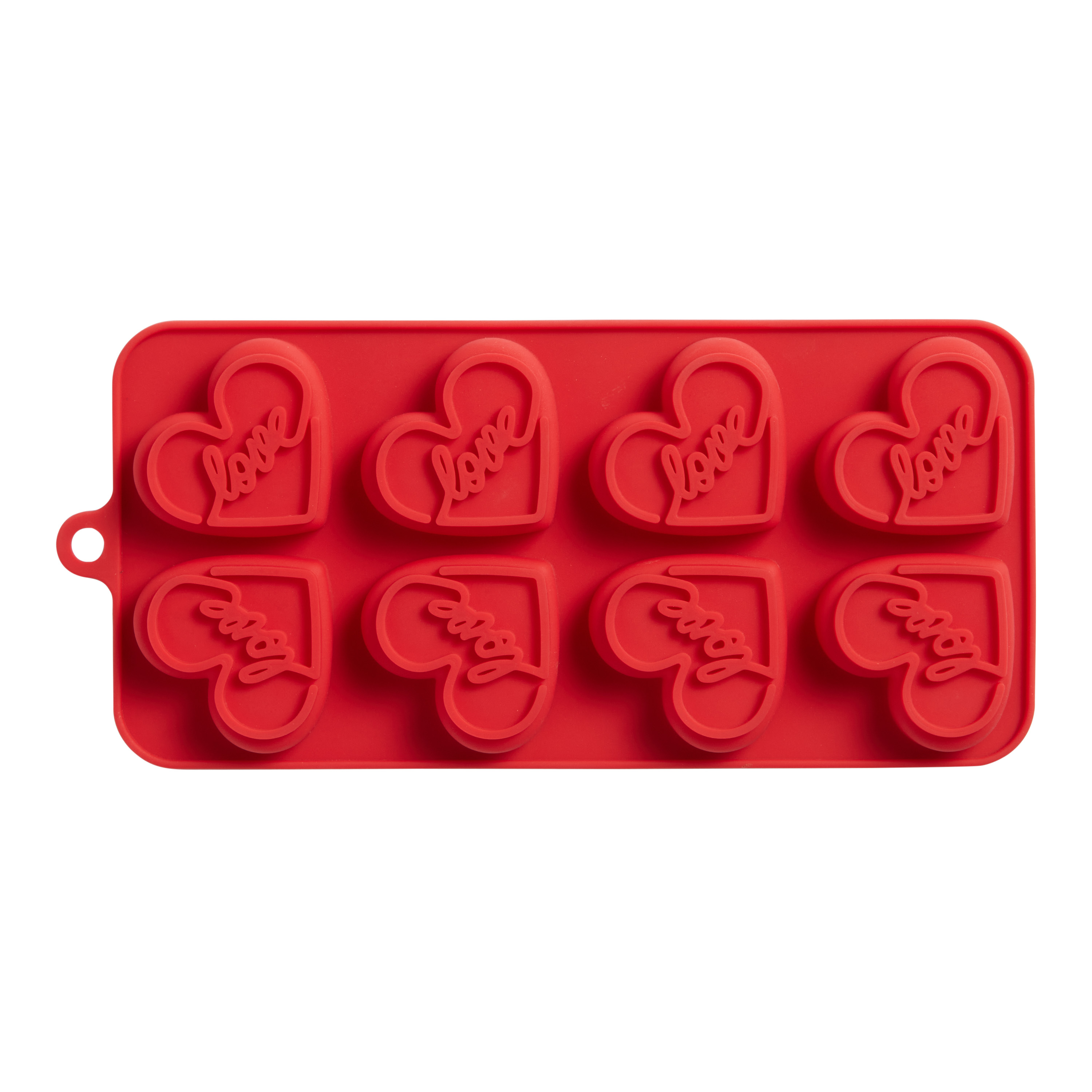 Silicone Love Heart Ice Tray - World Market