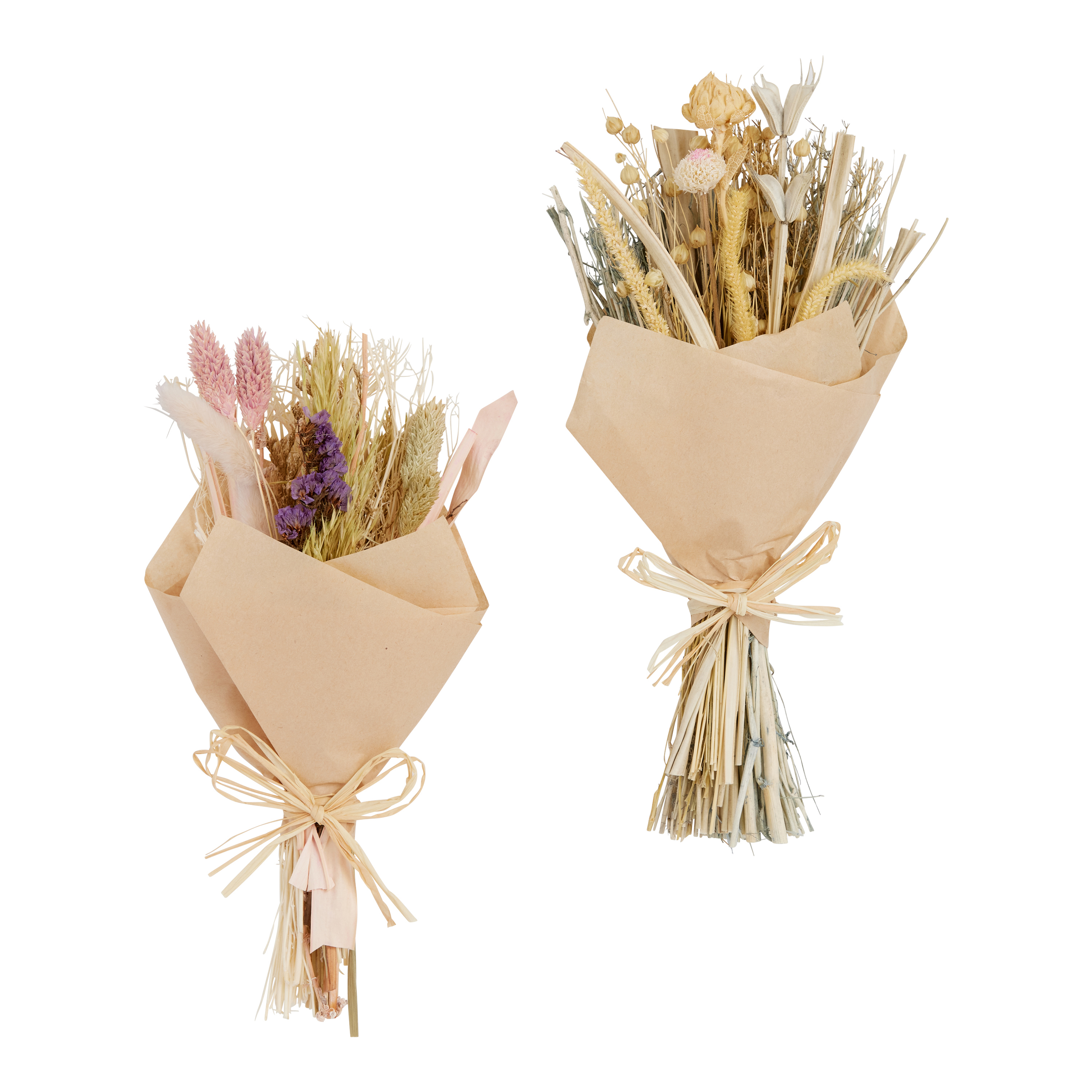 Small Dried Flowers and Grasses Bunch - World Market