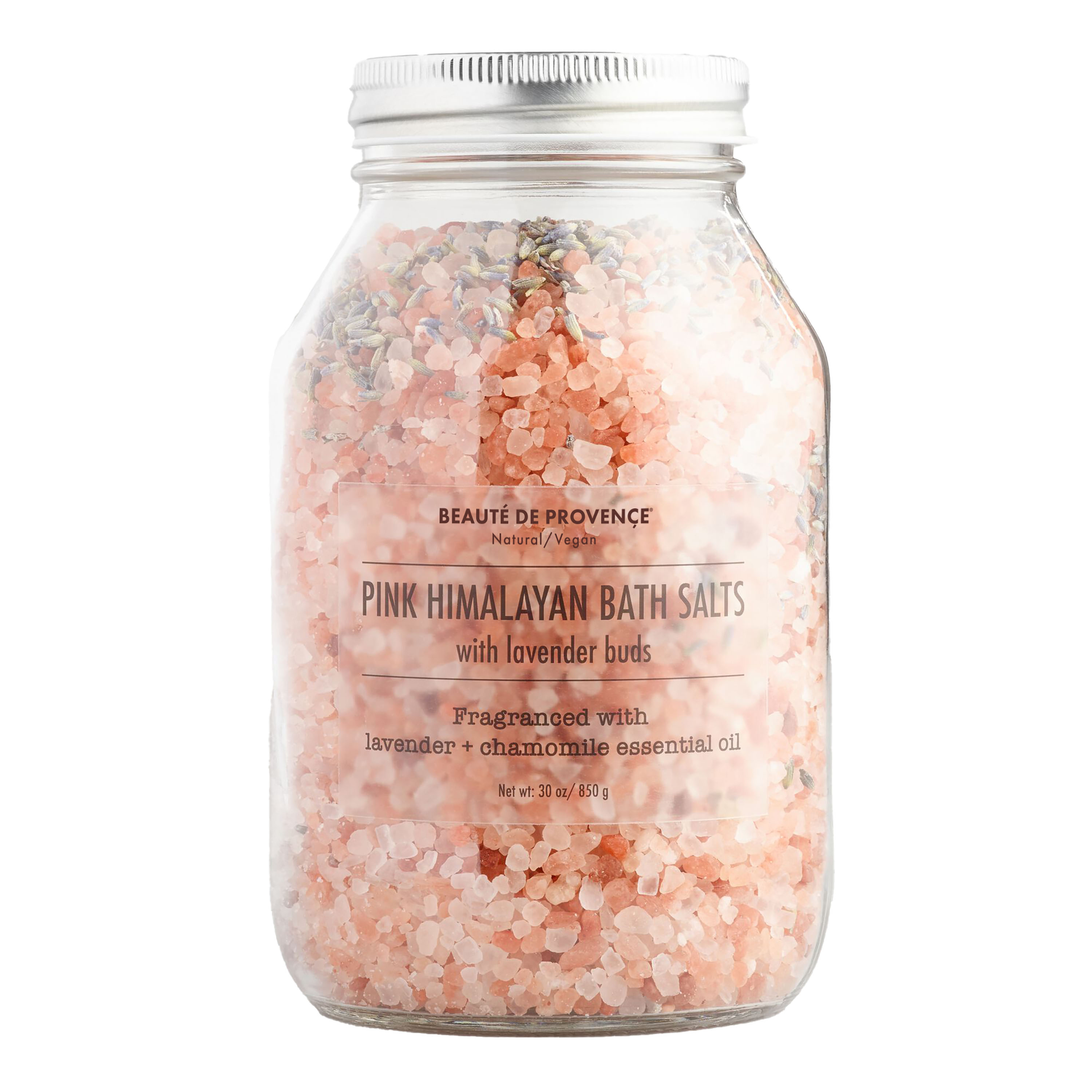 Pink Himalayan Lavender and Chamomile Bath Salts - World Market