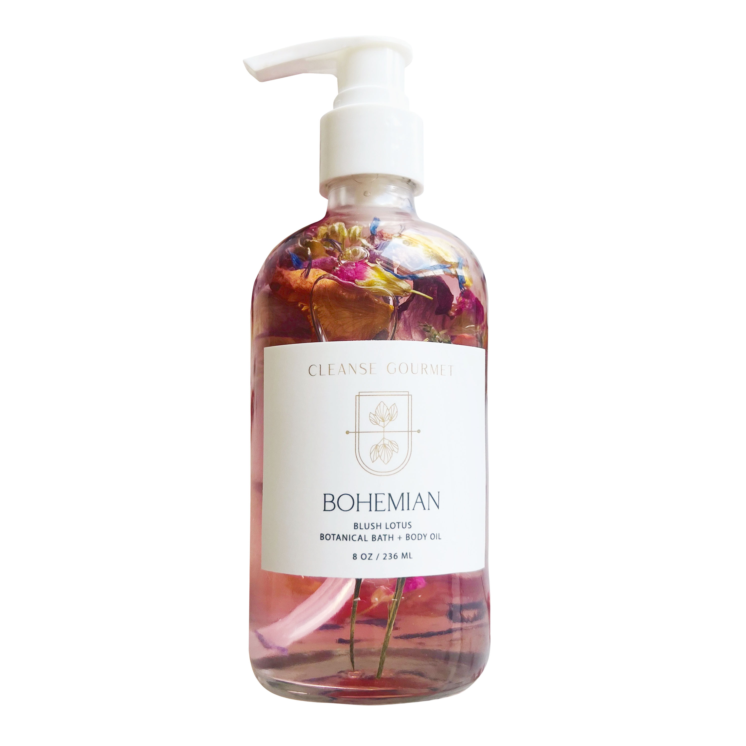 Cleanse Gourmet Blush Lotus Botanical Bath & Body Oil - World Market