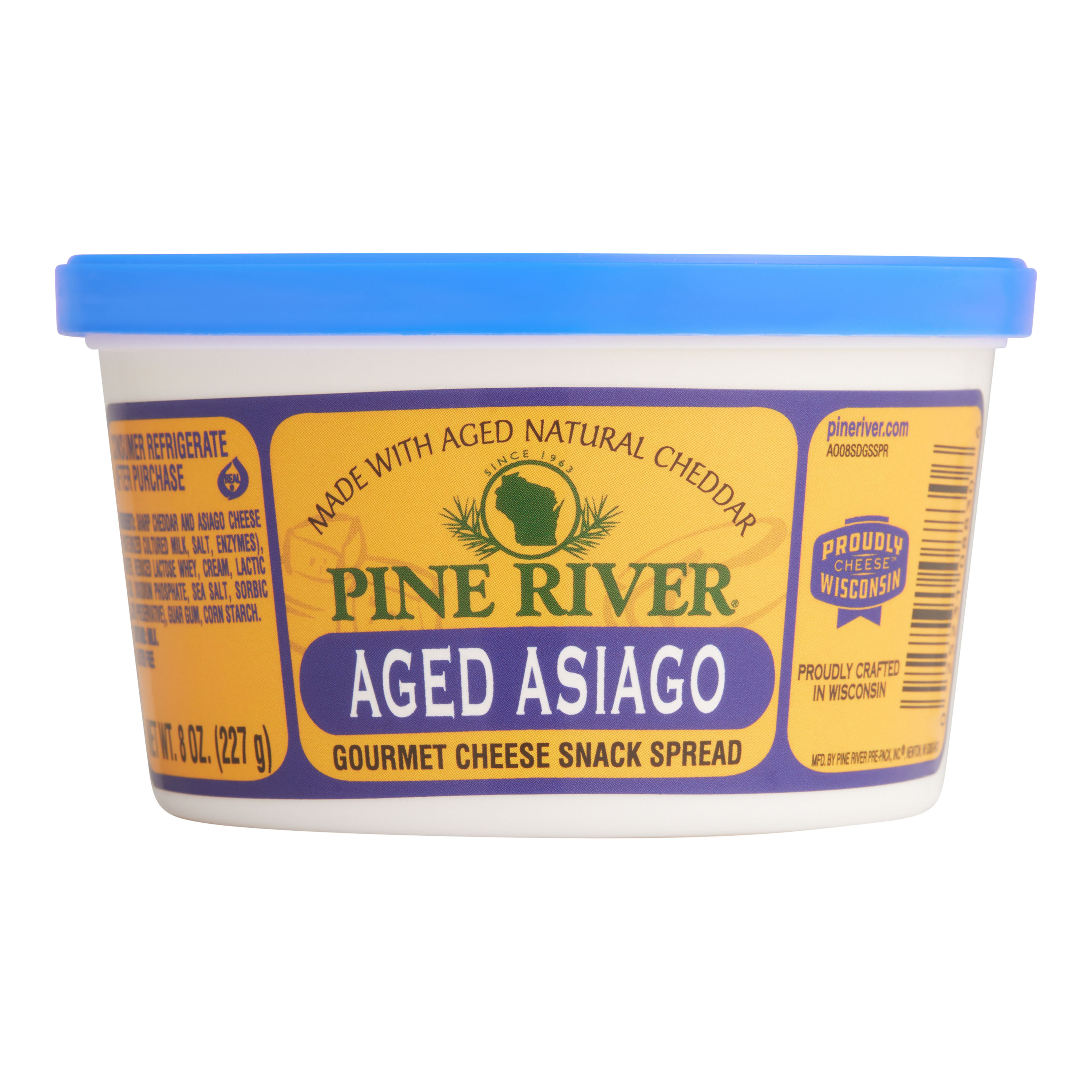 Pine River Aged Asiago Cheese Spread Tub World Market