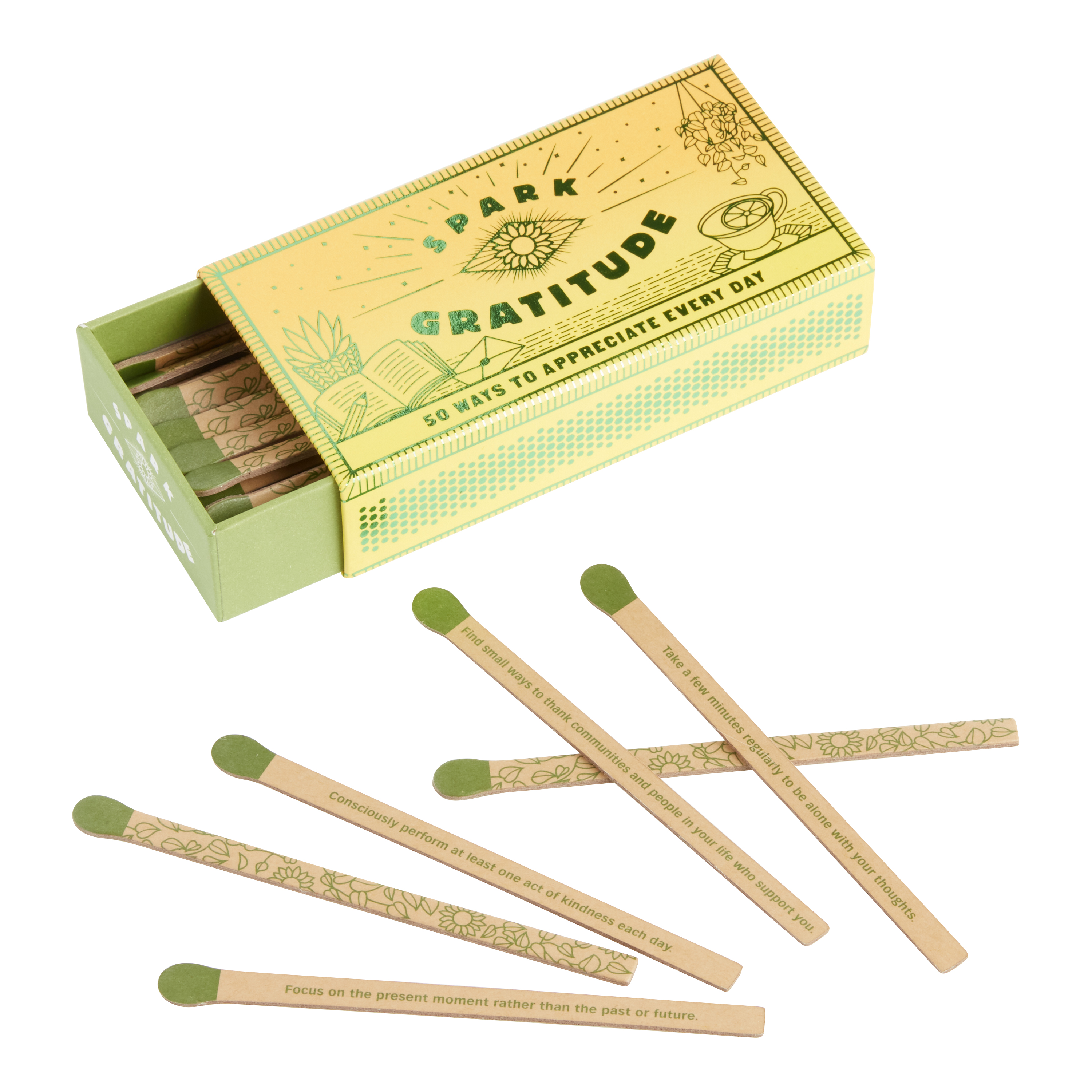 Spark Gratitude in a Box Matchsticks 50 Count