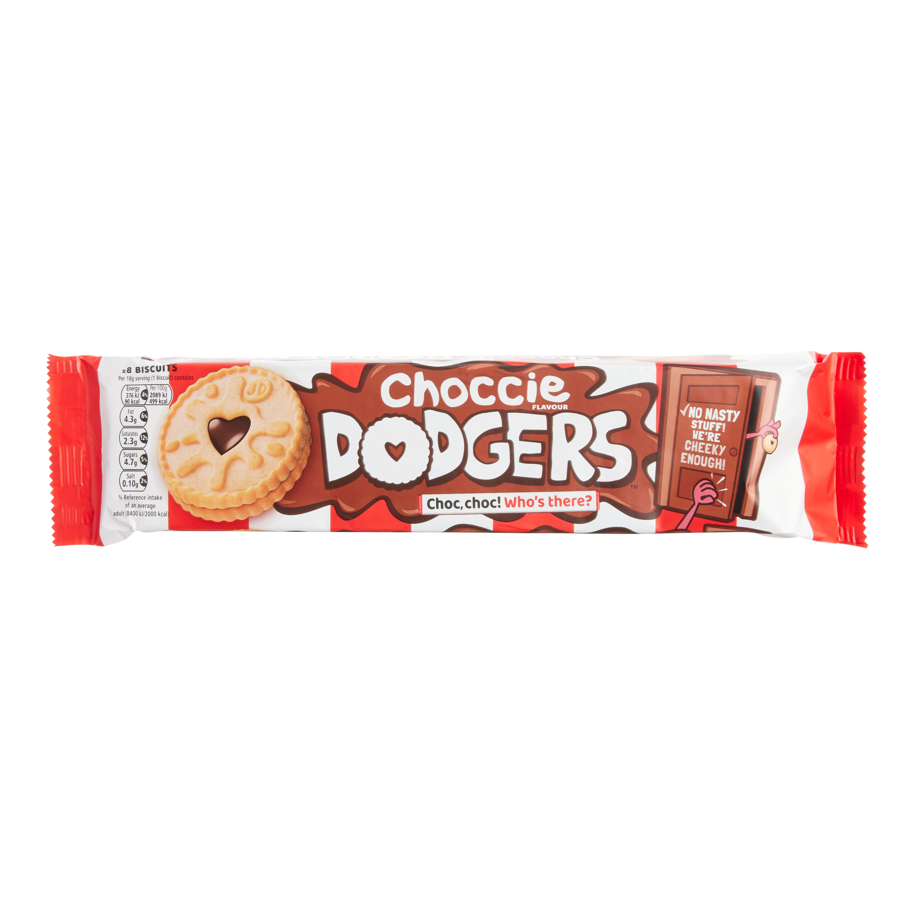 Choccie Dodgers Shortbread Biscuits - World Market
