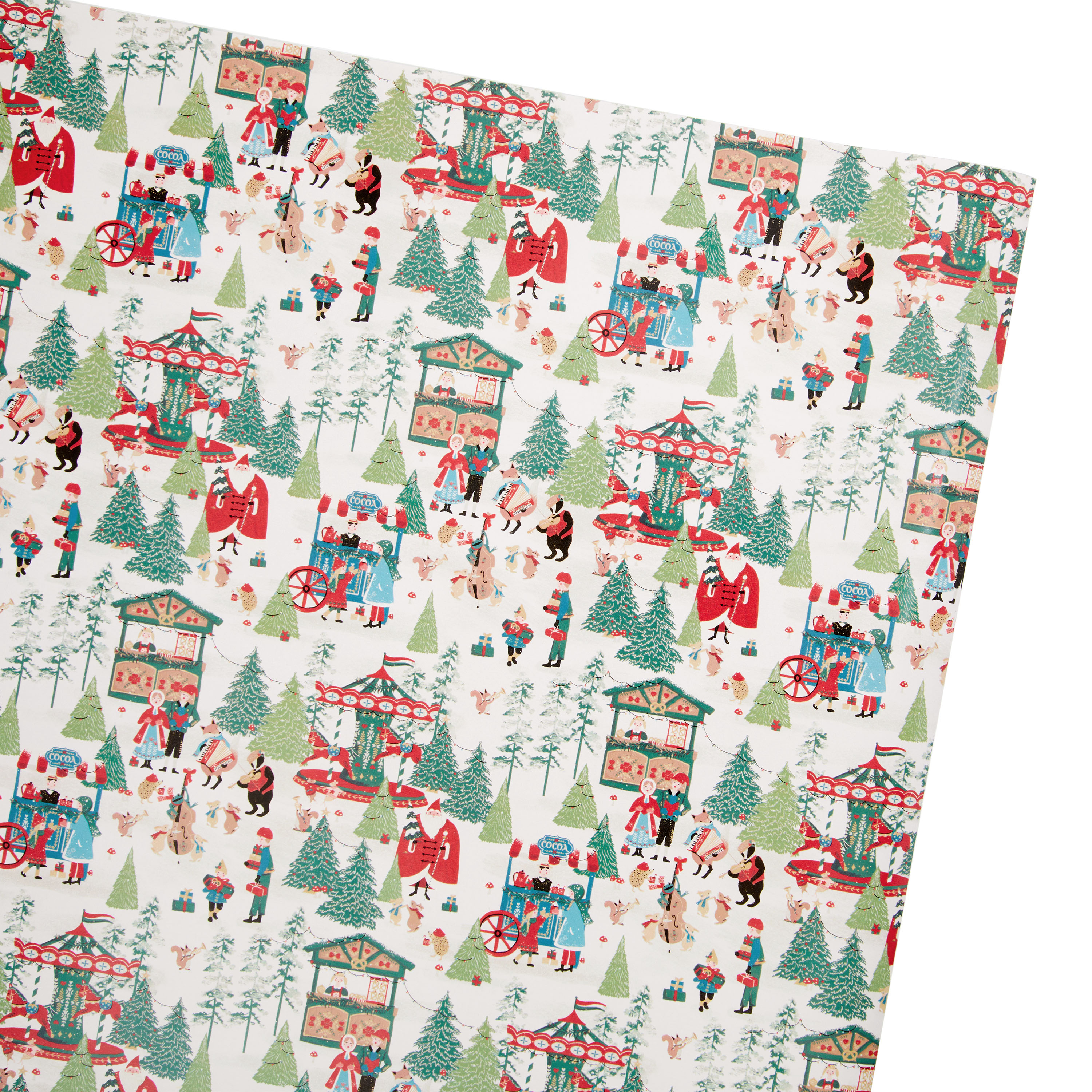 Buy High Quality Christmas Wrapping Paper, Classic and Contemporary  Designs, Xmas Wrapping Paper, Festive Designs Kraft Wrapping Paper, 1  Sheet. Online in India 