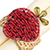 Rattan Cane Woven Beaded Fruit Napkin Ring