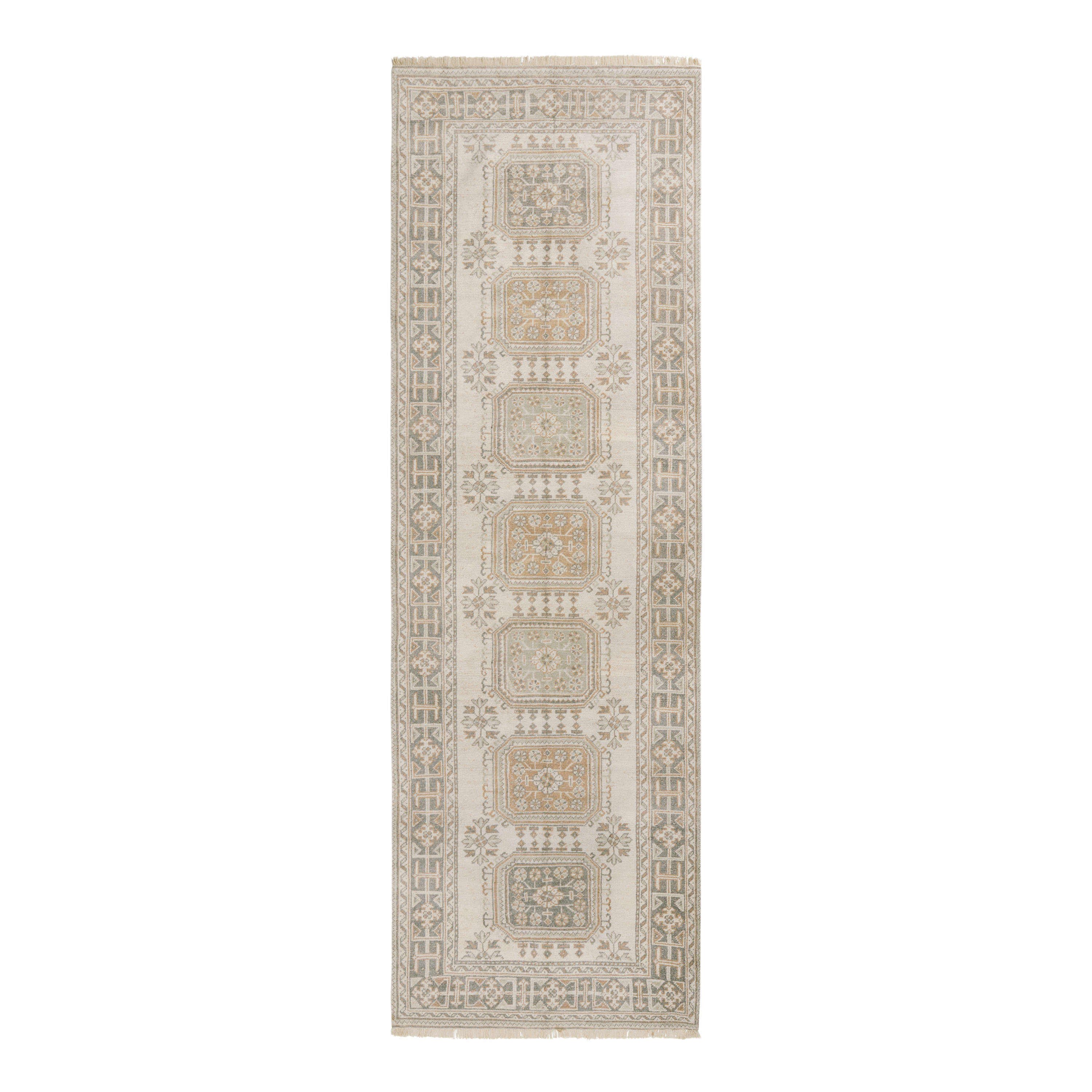 Emre Blush and Ivory Traditional Style Floor Runner - World Market