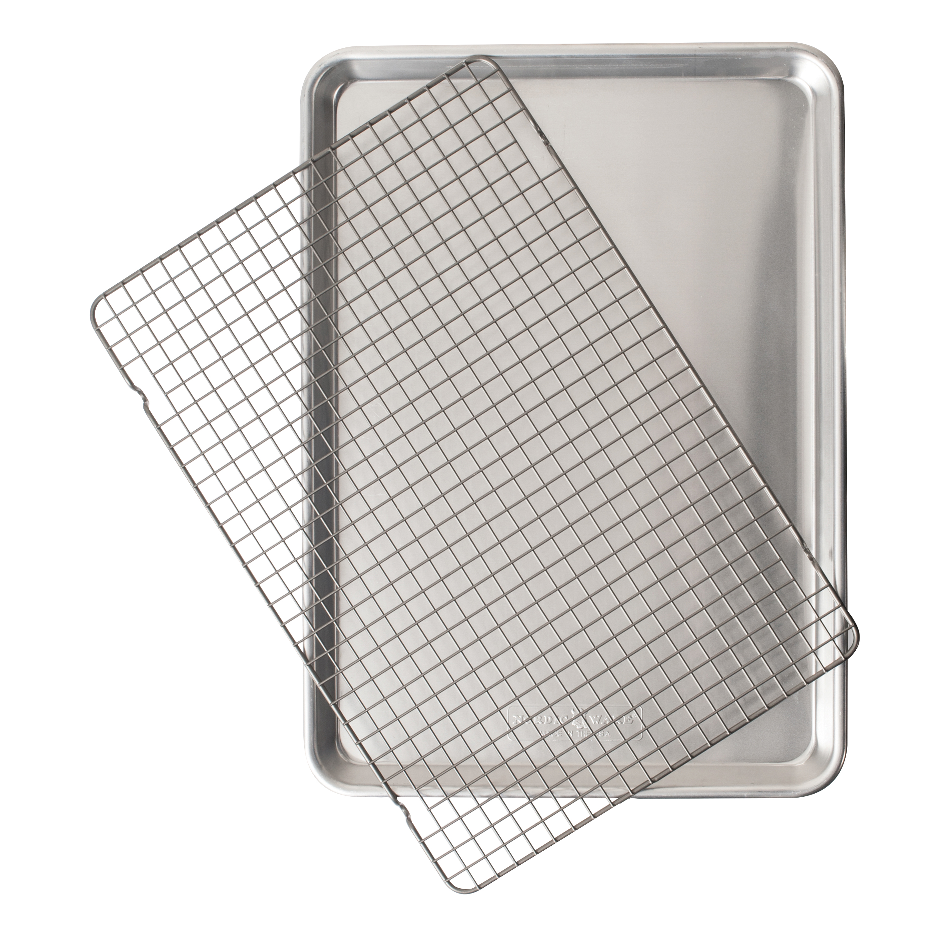 Nordic Ware Extra Large Oven Crisp Baking Tray - Silver