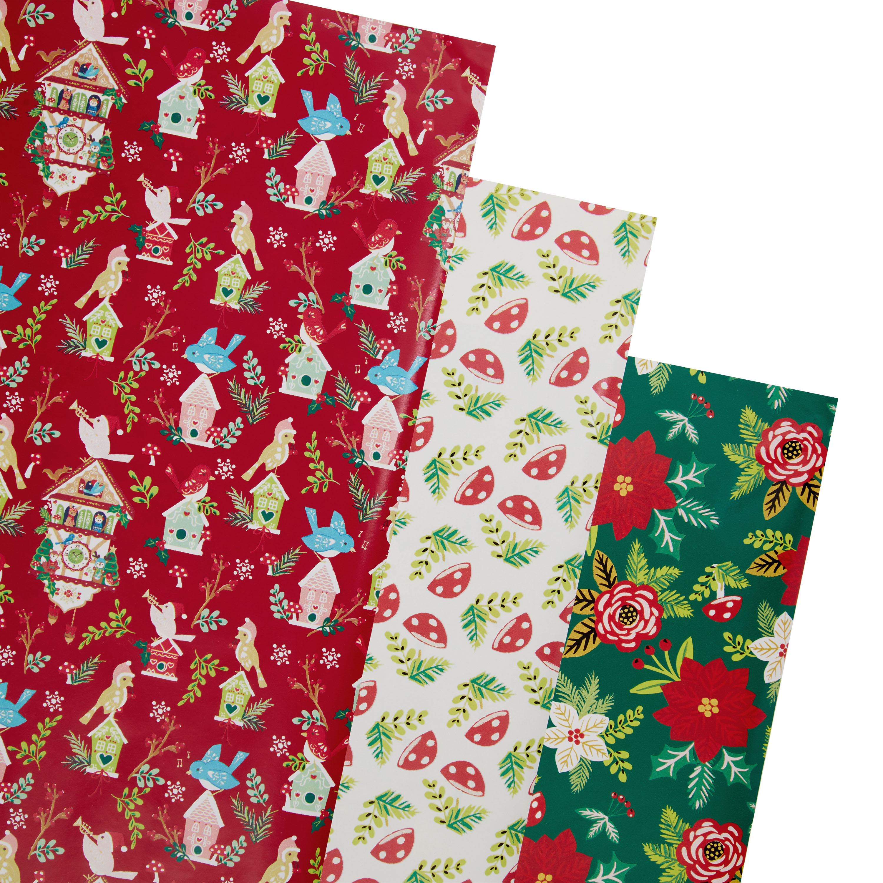 Gingerbread Wrapping Paper Roll, Christmas Wrapping Paper Roll, Xmas Gift  Wrap