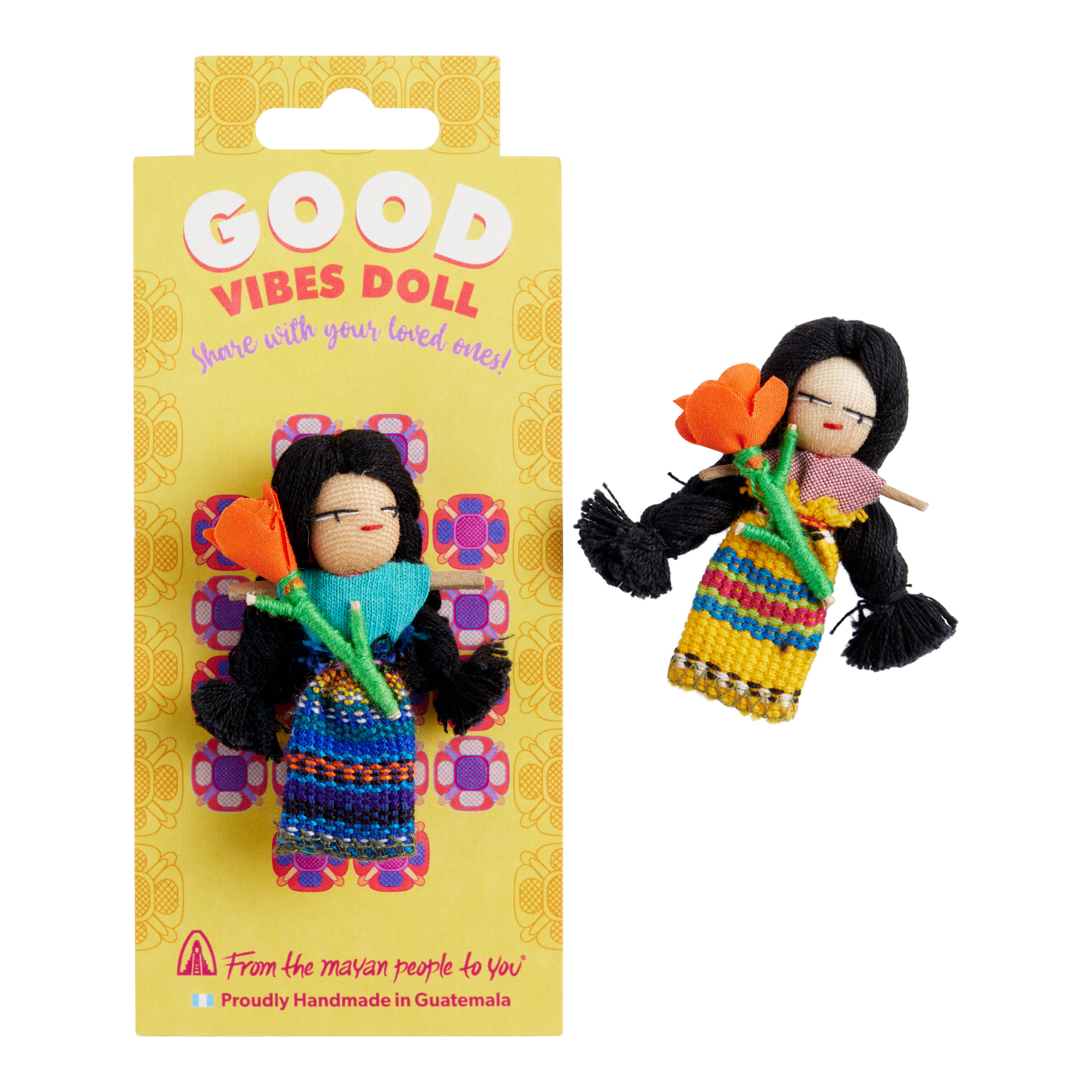 Guatemalan Worry Dolls (Set of 6), Guatemalan Gifts