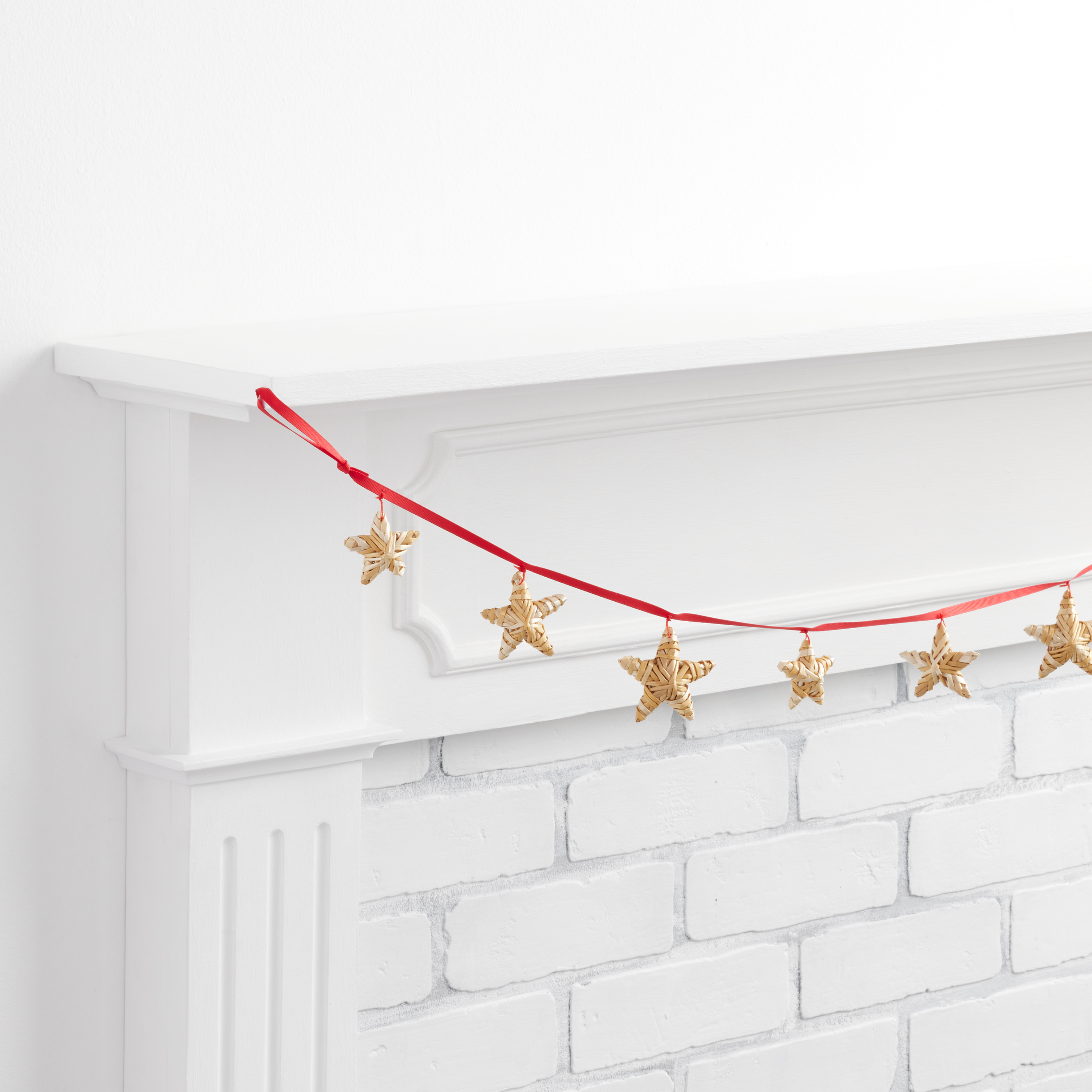 Straw Christmas Garland