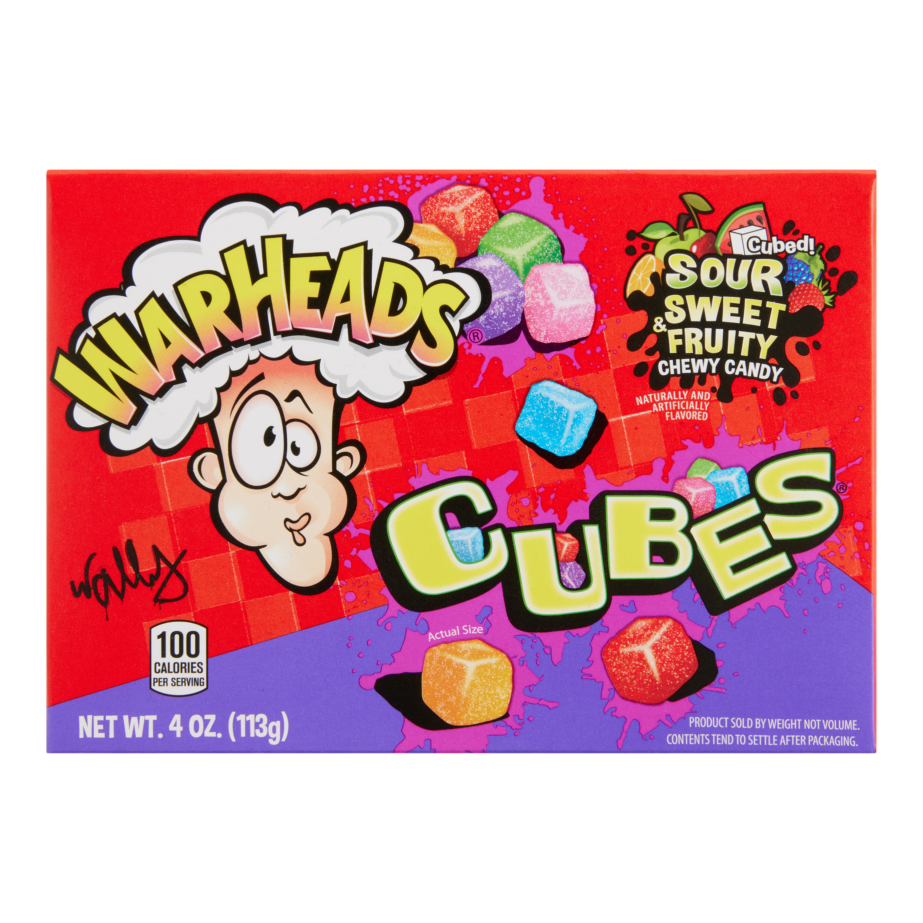 Warheads Cubes Chewy Candy Theater Box - World Market