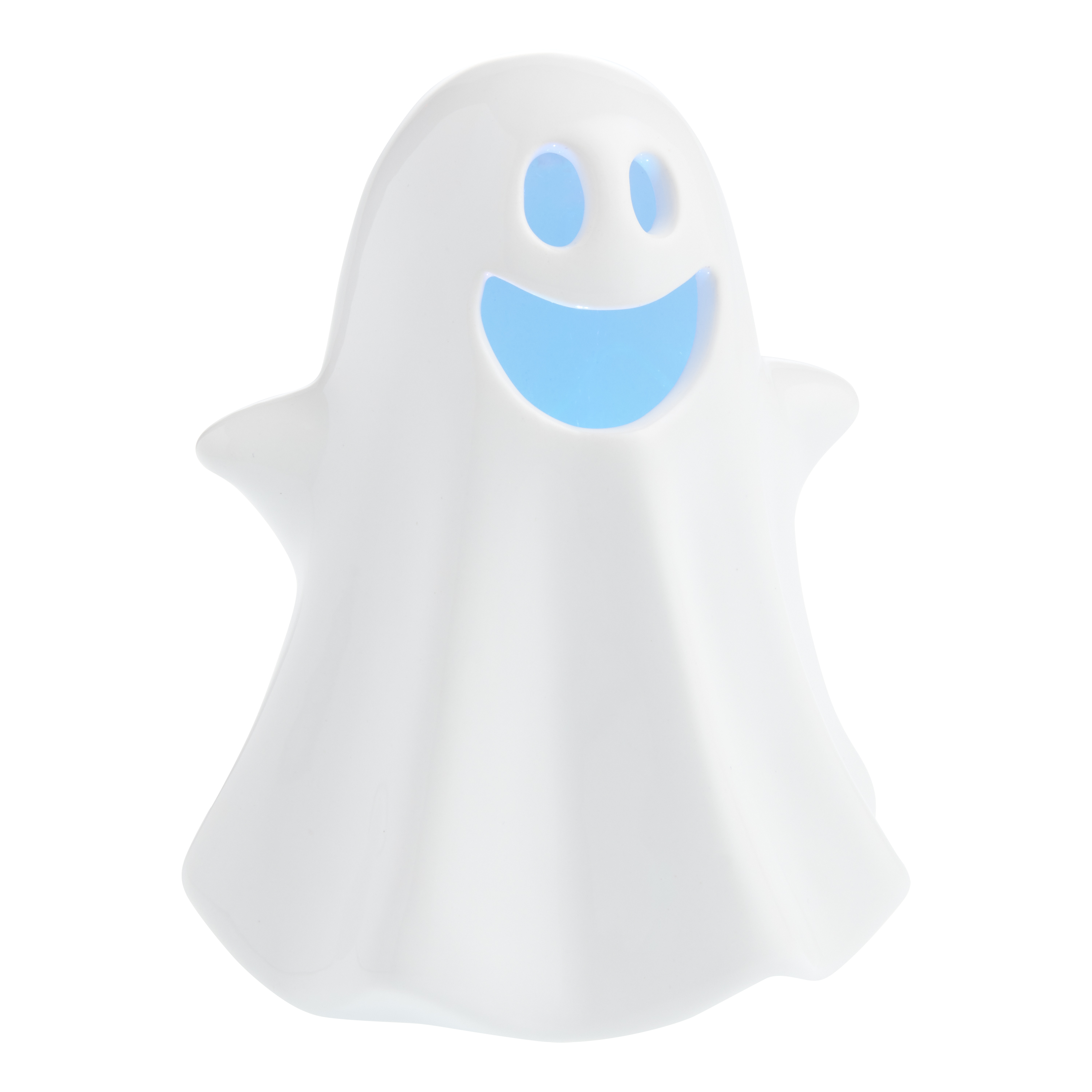 White Ceramic Ghost LED Light Up Decor - World Market