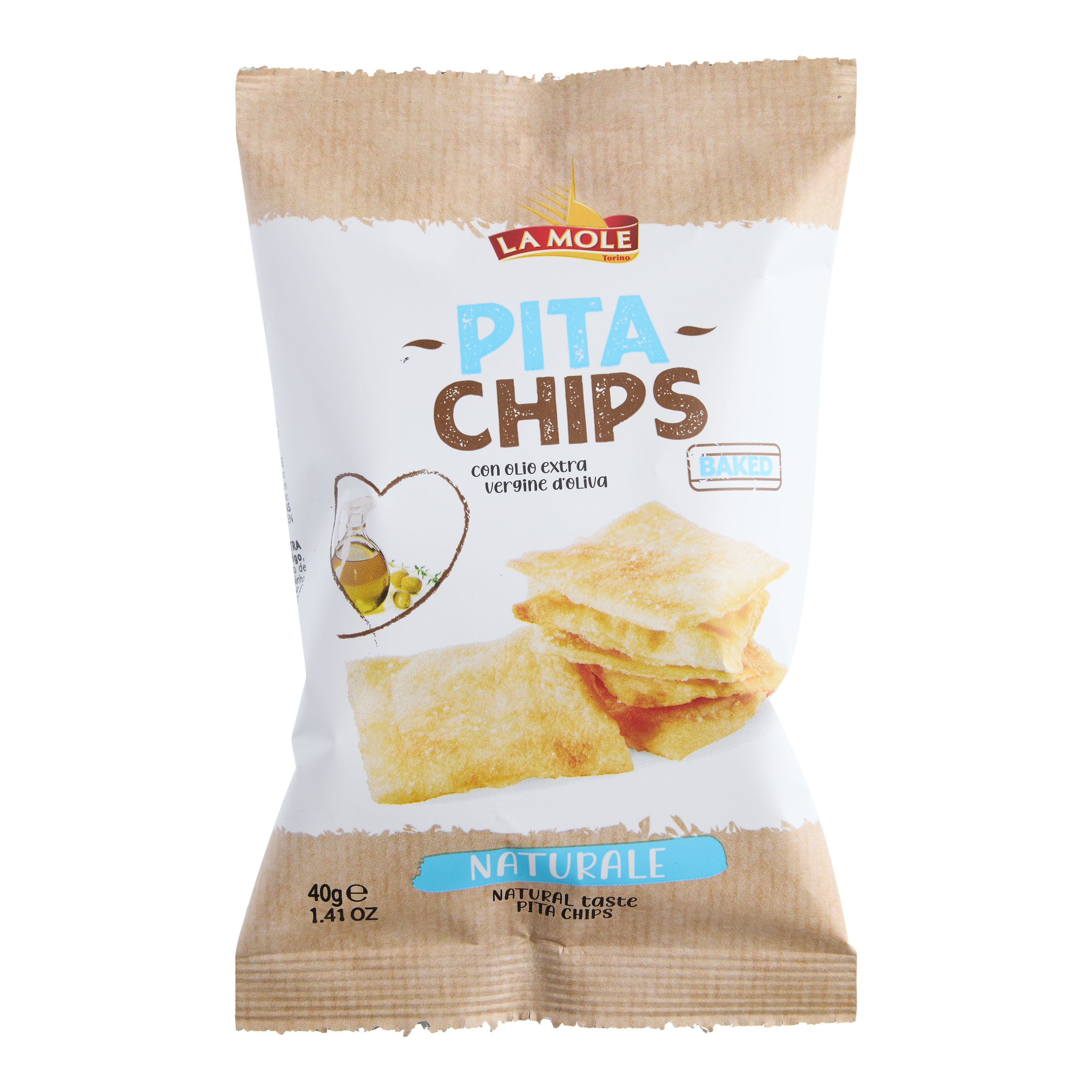 La Mole Natural Pita Chips Snack Size - World Market