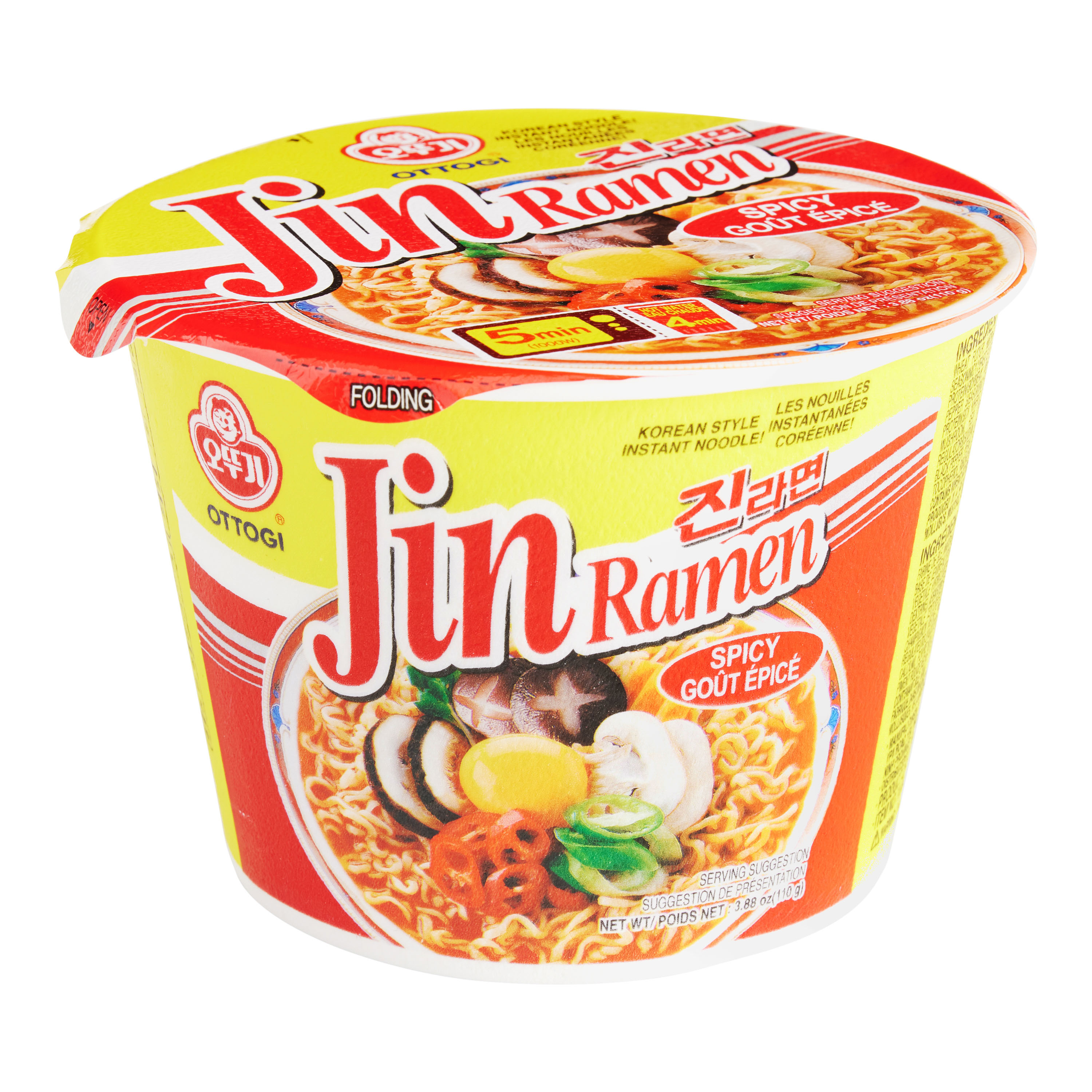 OTTOGI Jin Ramen Bowl spicy 110g