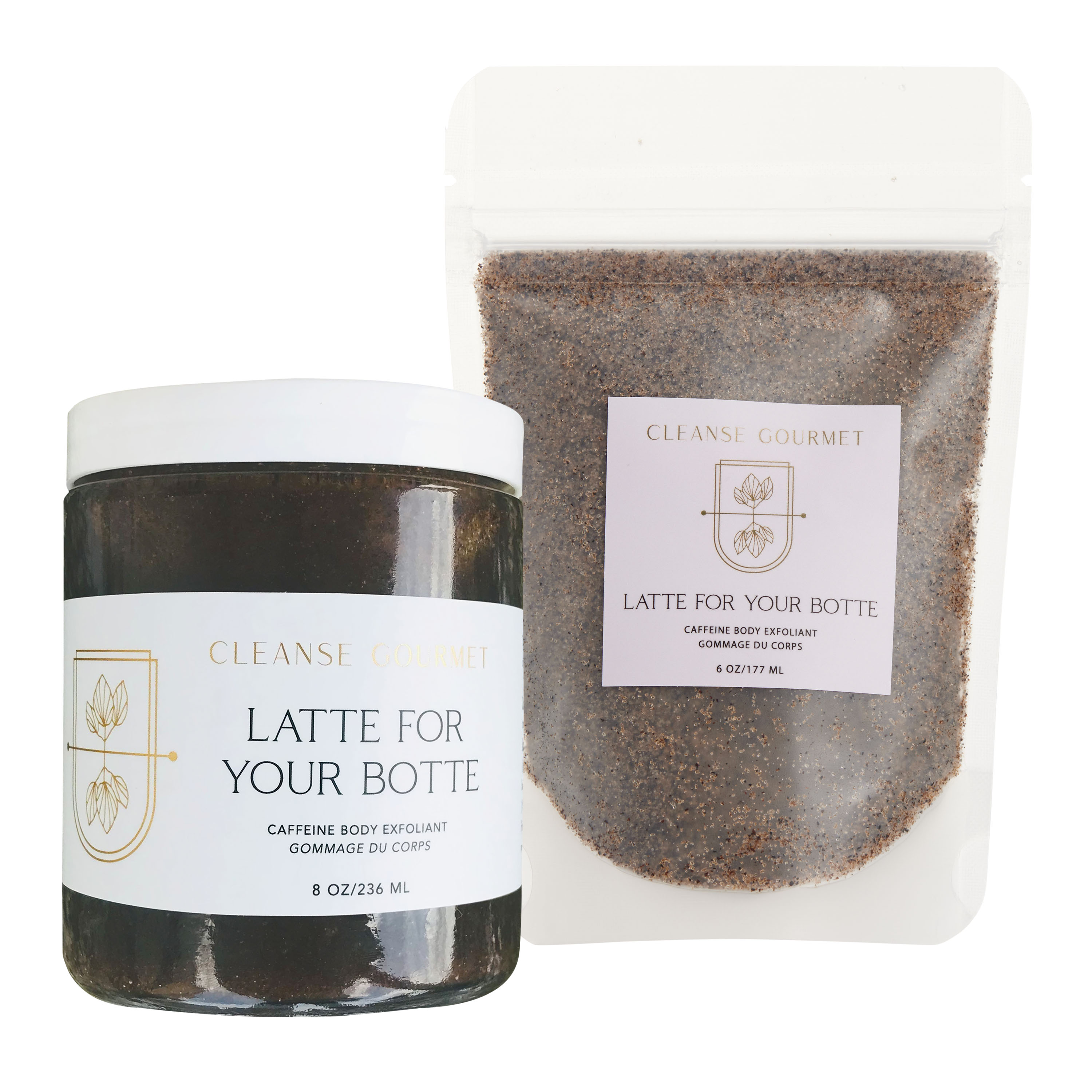 COFFEE Lover Gift Set // French Vanilla Coffee Scrub // Vanilla Latte Bar  Soap /