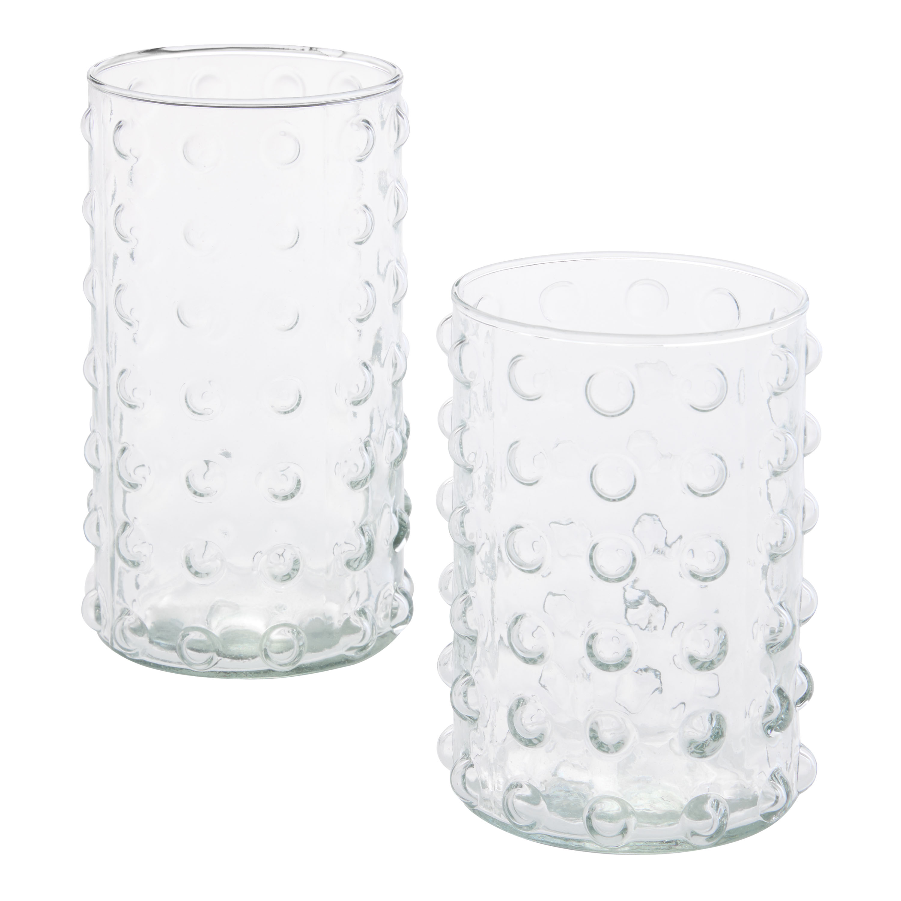 Bobbi Hobnail Blown Bar Glass - World Market