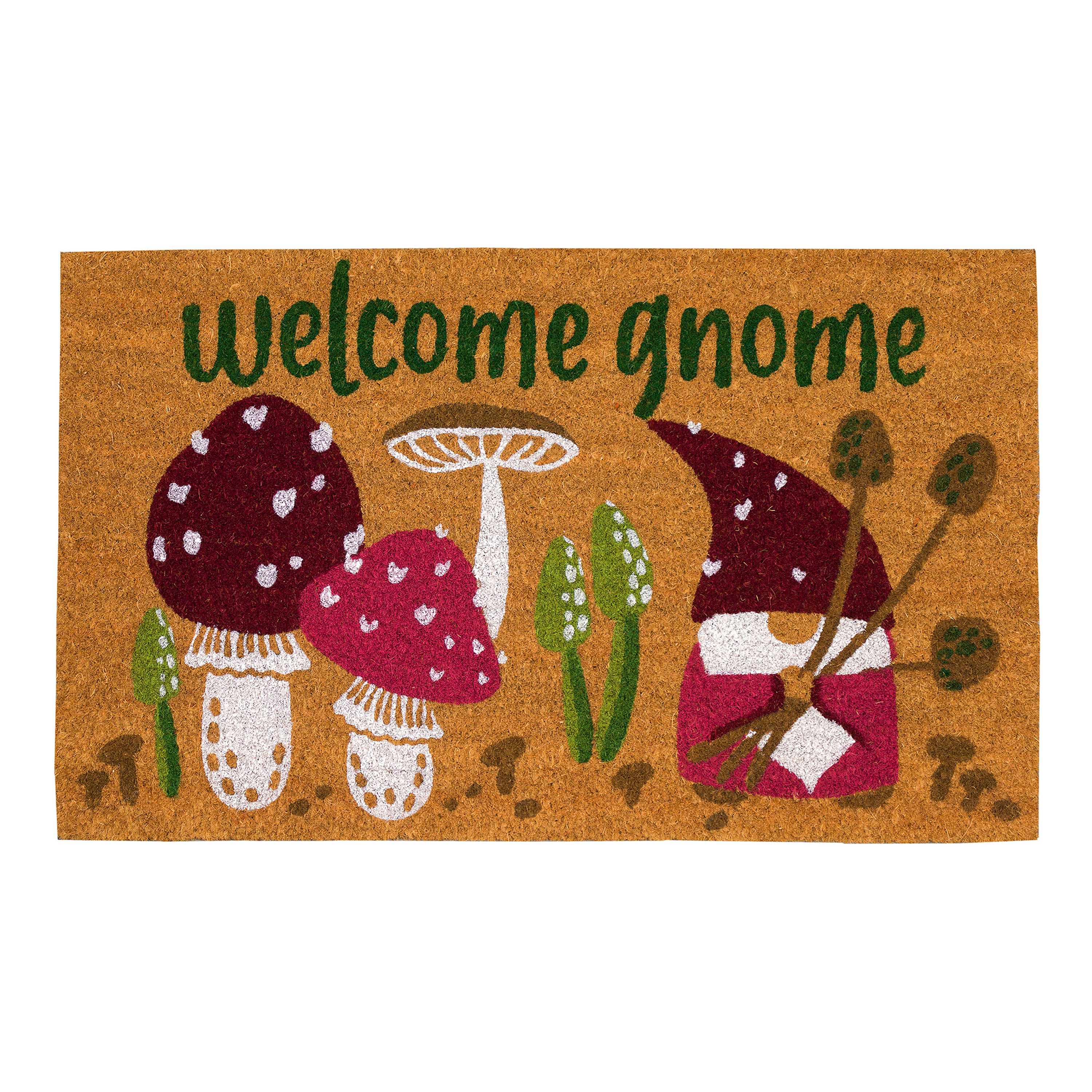 Gnomes Coir Doormat - Entryways