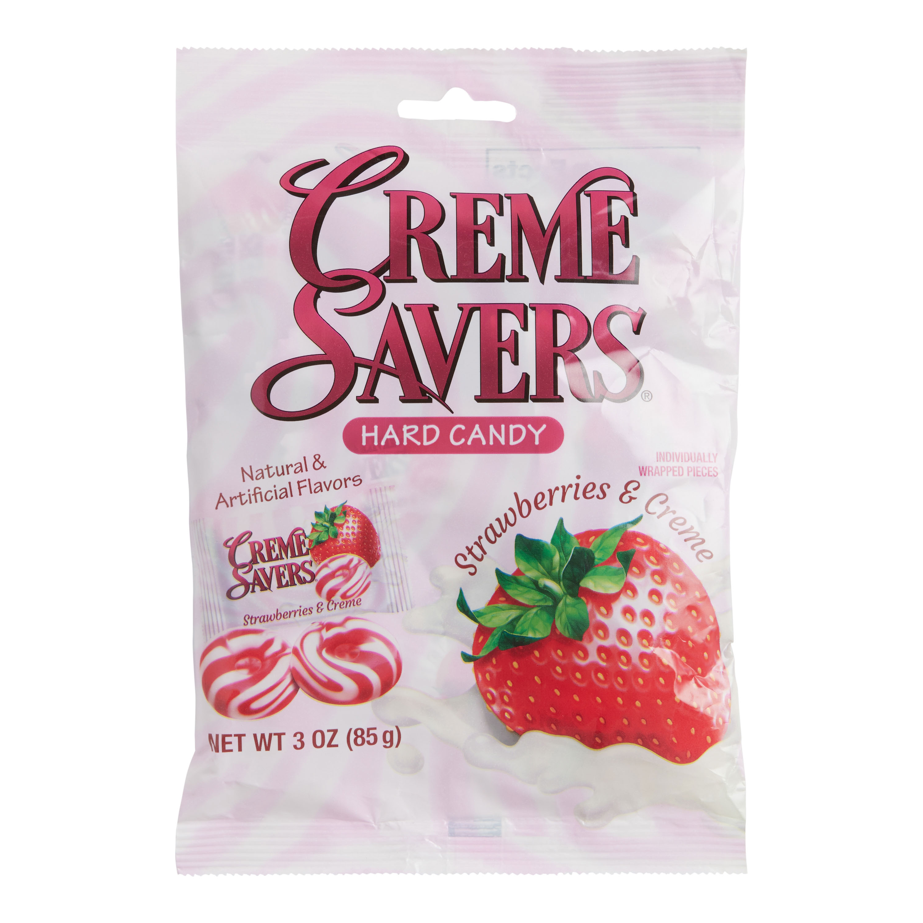 Creme Savers Strawberries And Creme Hard Candy - World Market